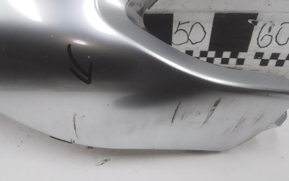 Накладка "хром" переднего бампера нижняя правая Hyundai Santa Fe 4 Restail