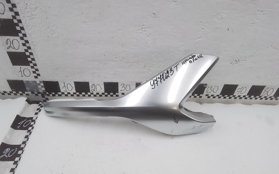 Накладка "хром" переднего бампера нижняя правая Hyundai Santa Fe 4 Restail