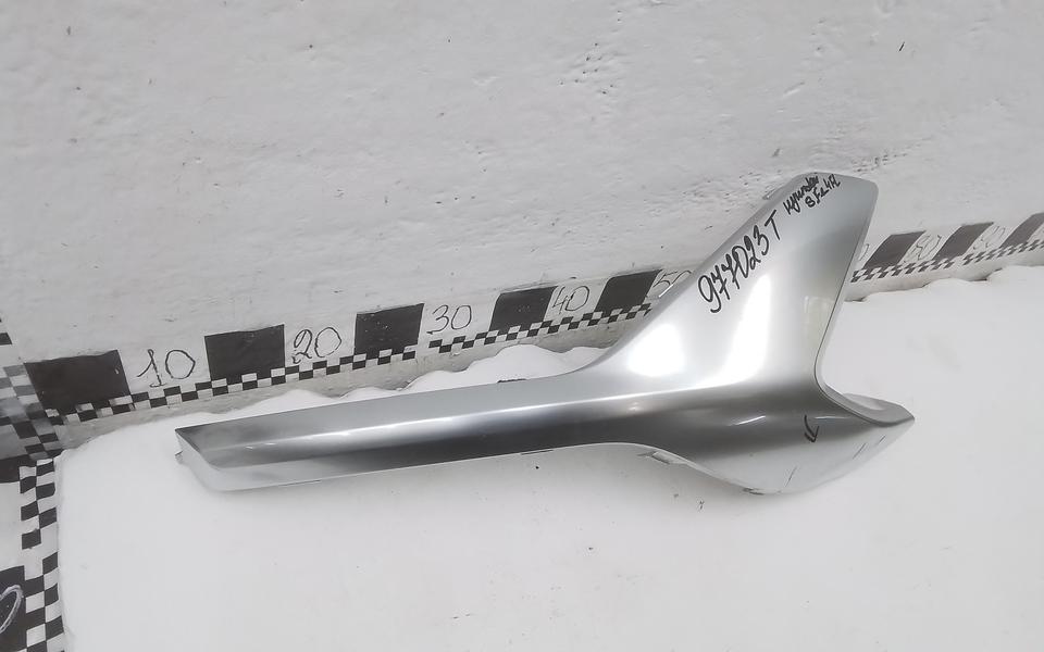 Накладка "хром" переднего бампера нижняя правая Hyundai Santa Fe 4 Restail