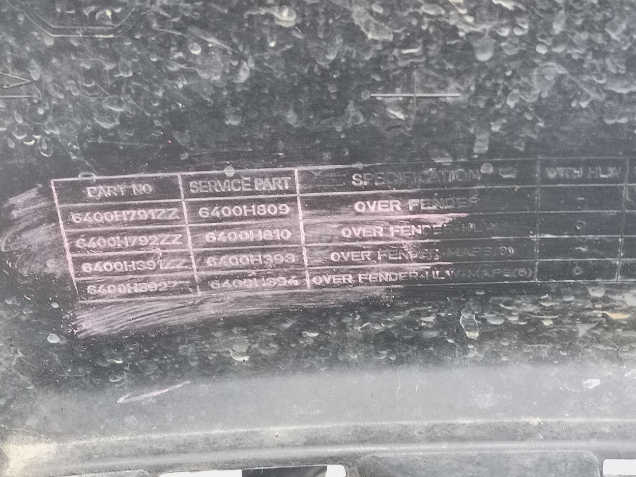 Бампер передний Mitsubishi Outlander 3 Restail 3