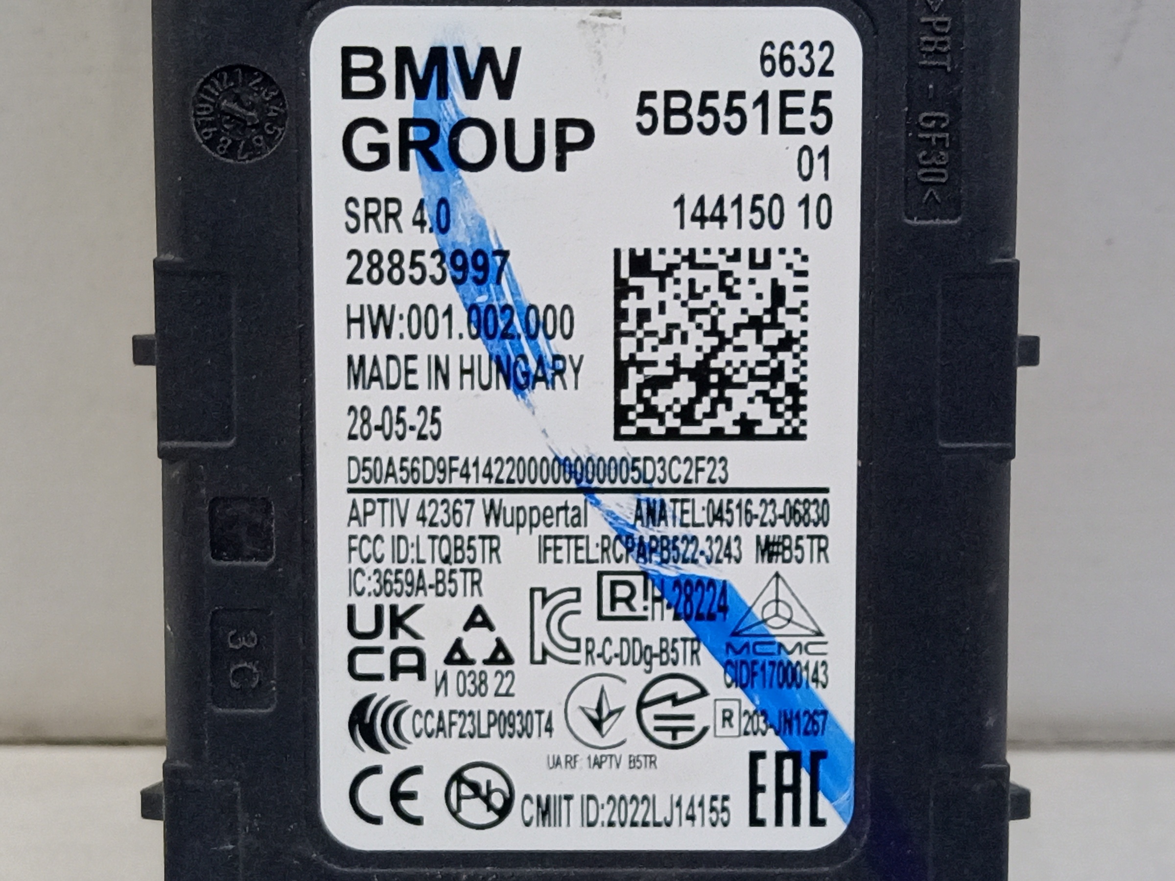 Датчик слепых зон BMW X5 G05 Restail