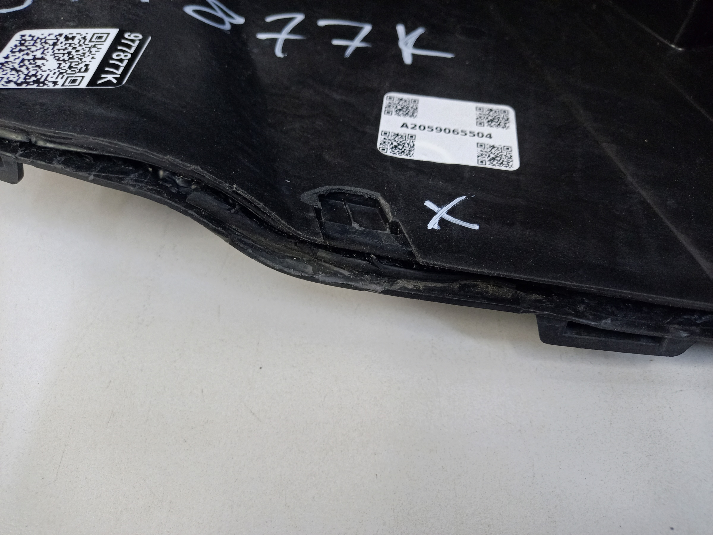 Корпус фары передней правой Mercedes Benz C-Klasse W205 Restail LED