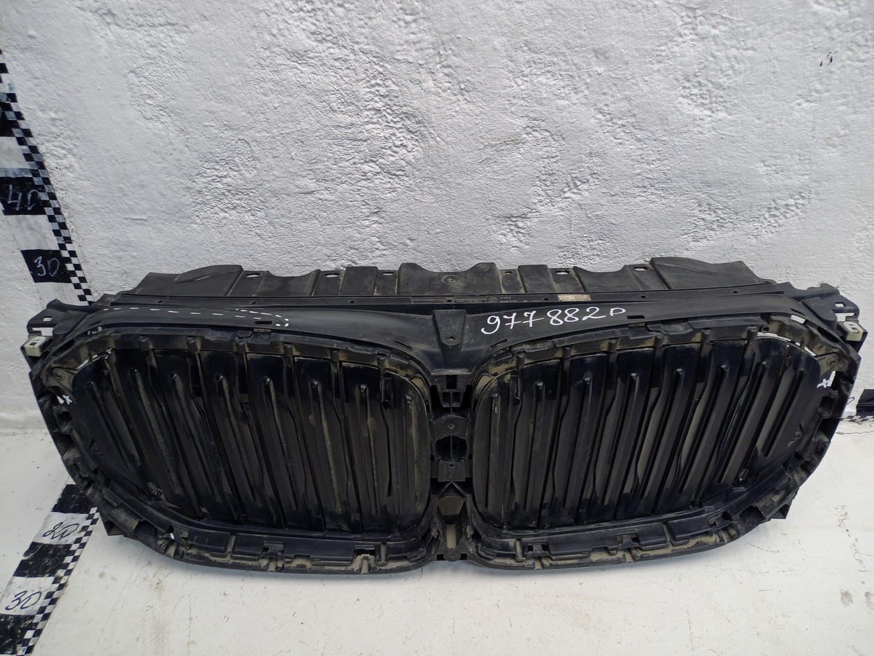 Жалюзи решетки радиатора черные BMW X5 G05