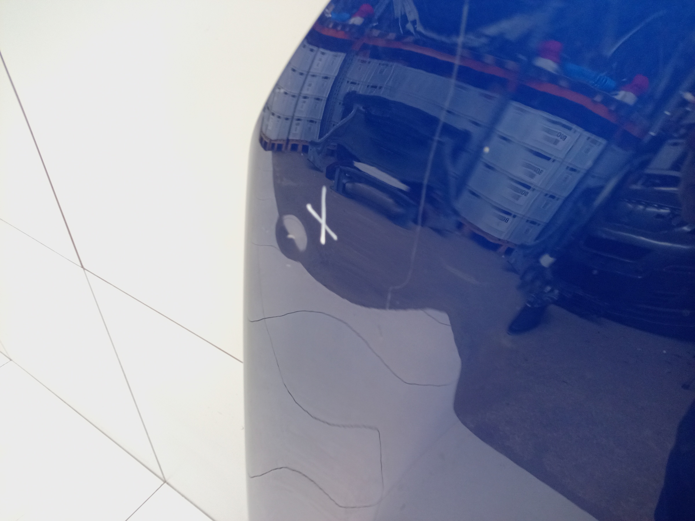 Капот Mercedes-Benz GL-klasse X166