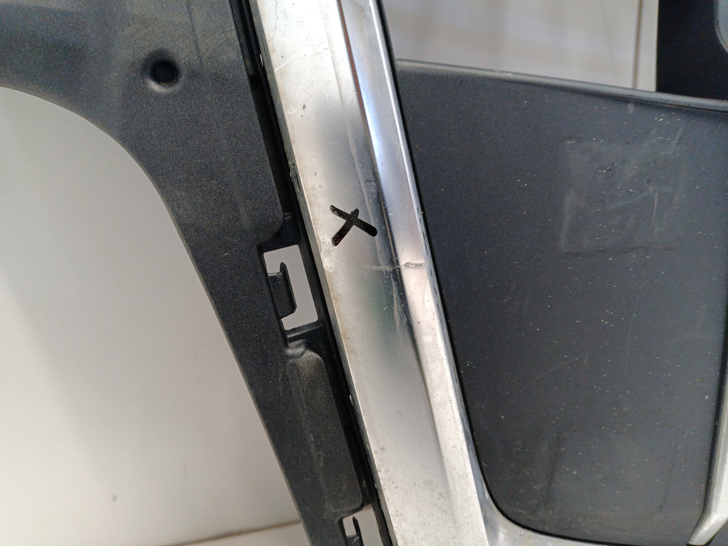 Решетка радиатора Audi Q7 2 Restail под 2 радара