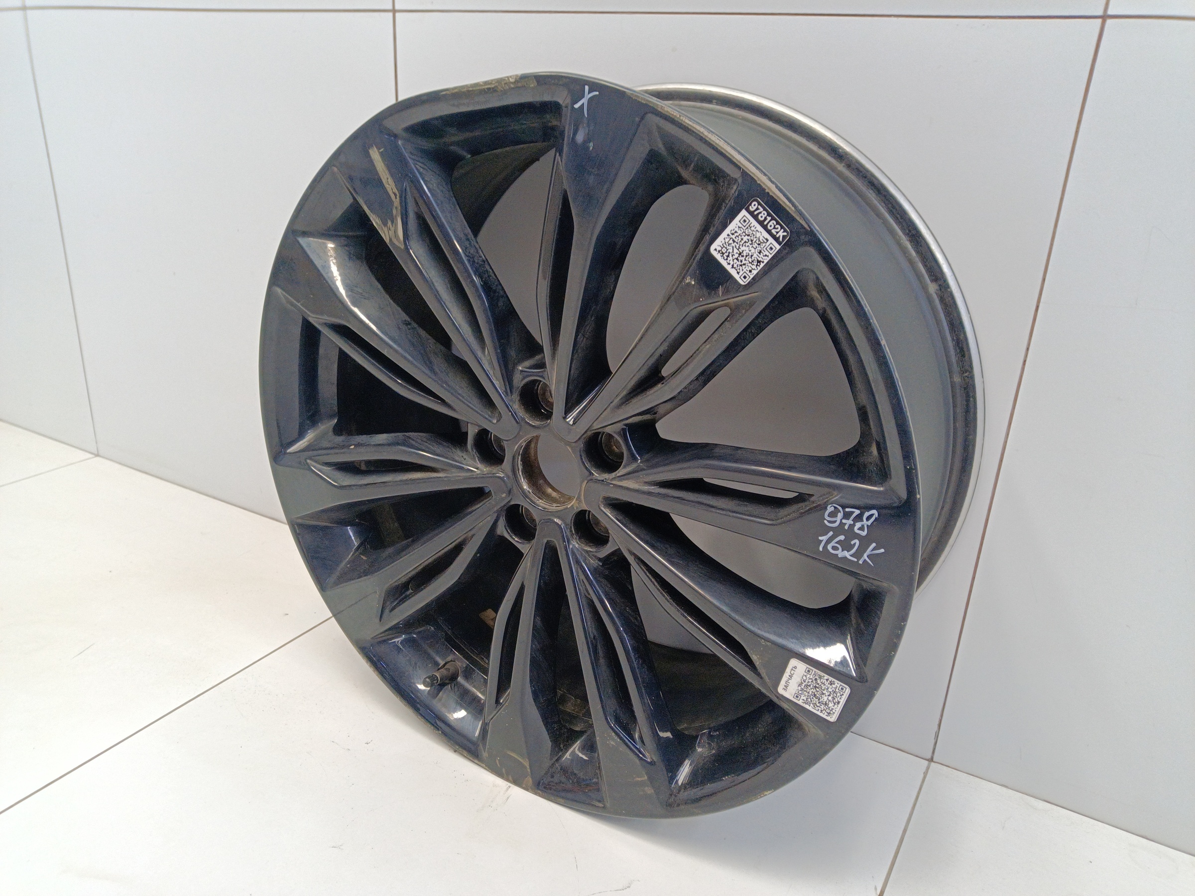 Диск колеса литой Geely Tugella R20 черный
