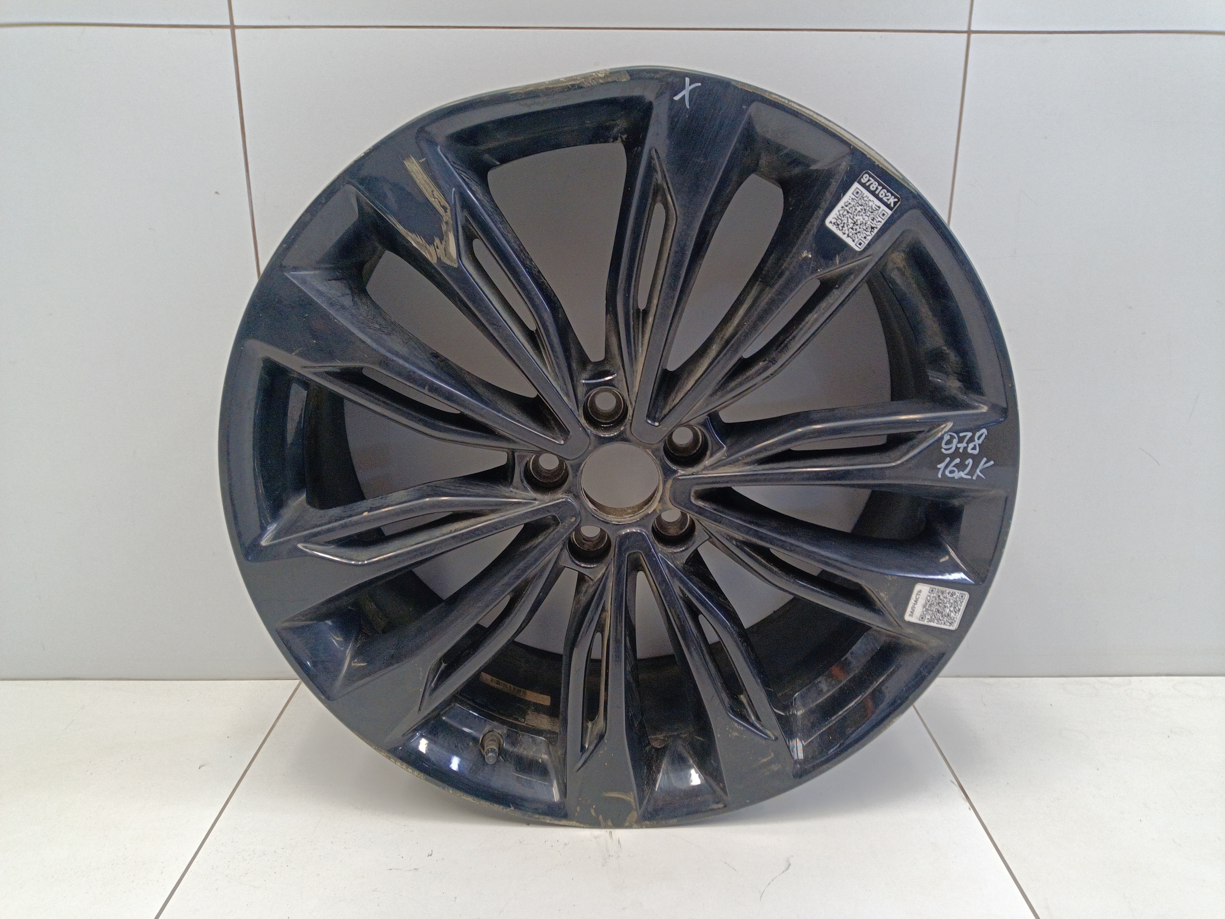 Диск колеса литой Geely Tugella R20 черный