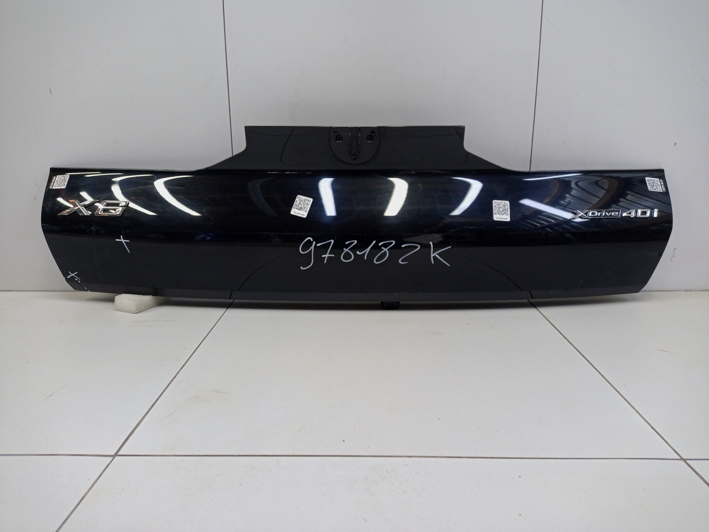 Накладка крышки багажника BMW X6 G06