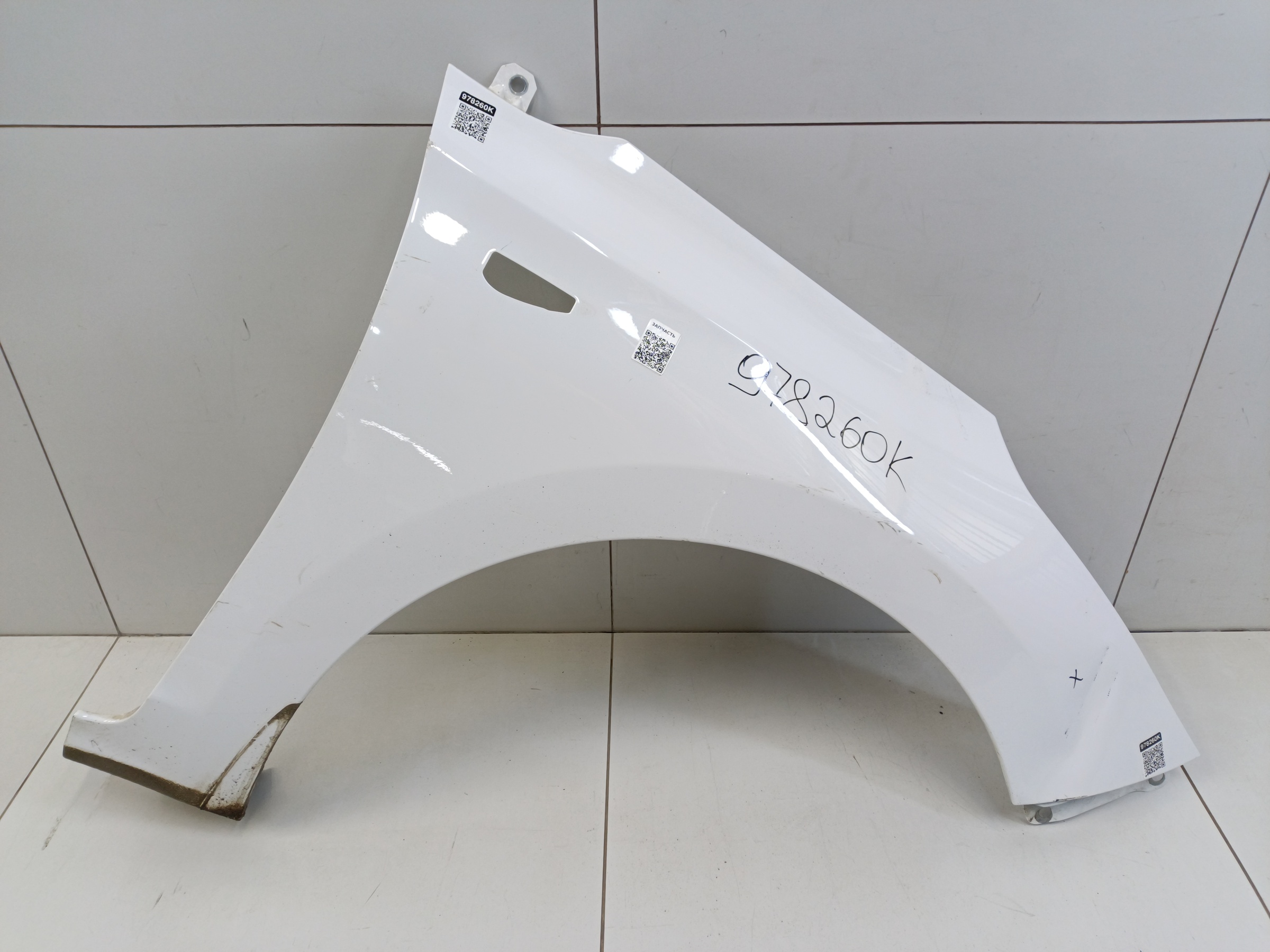 Крыло переднее правое Hyundai Solaris 2 под повторитель