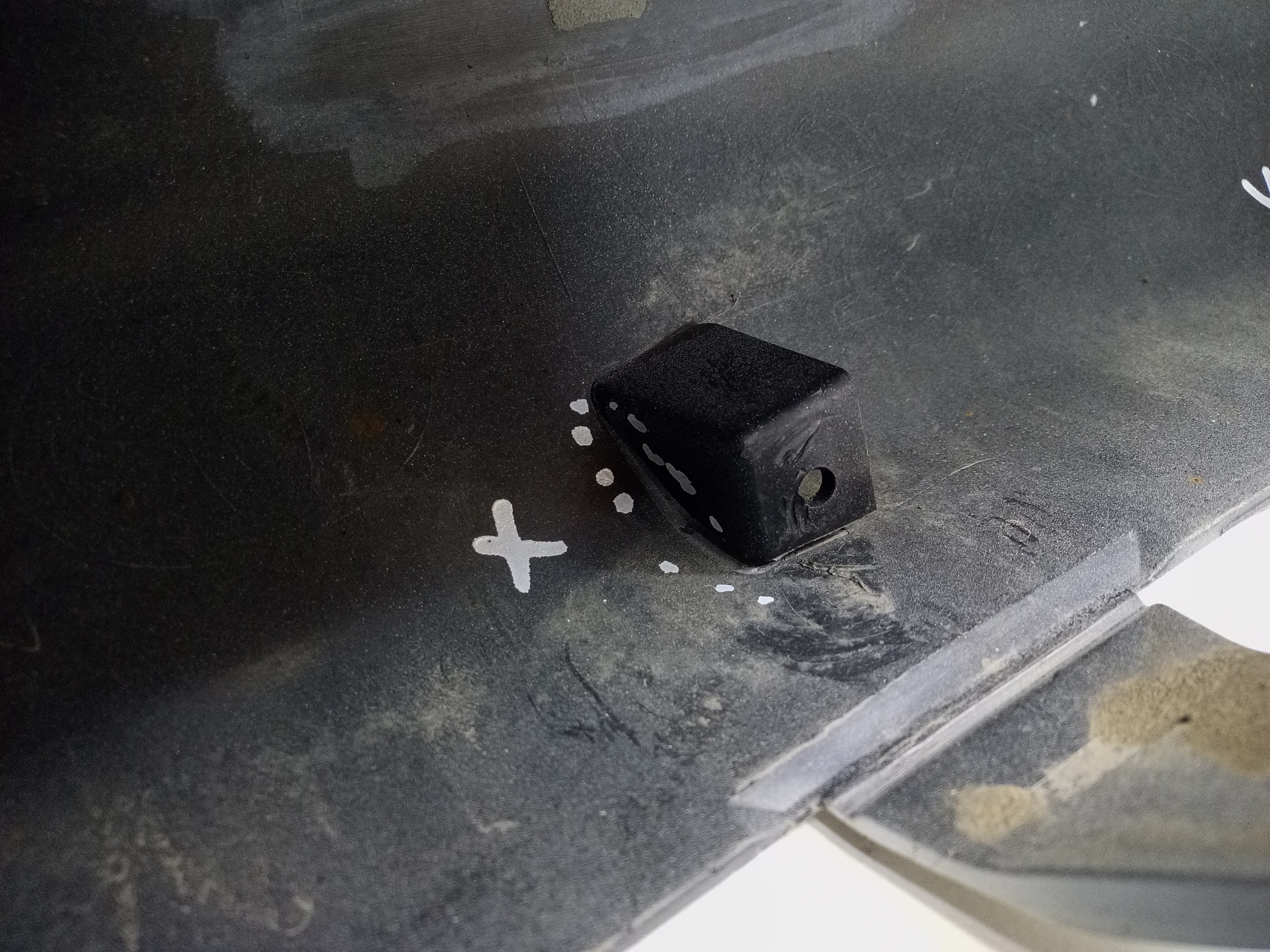 Бампер задний Peugeot Traveller крашеный