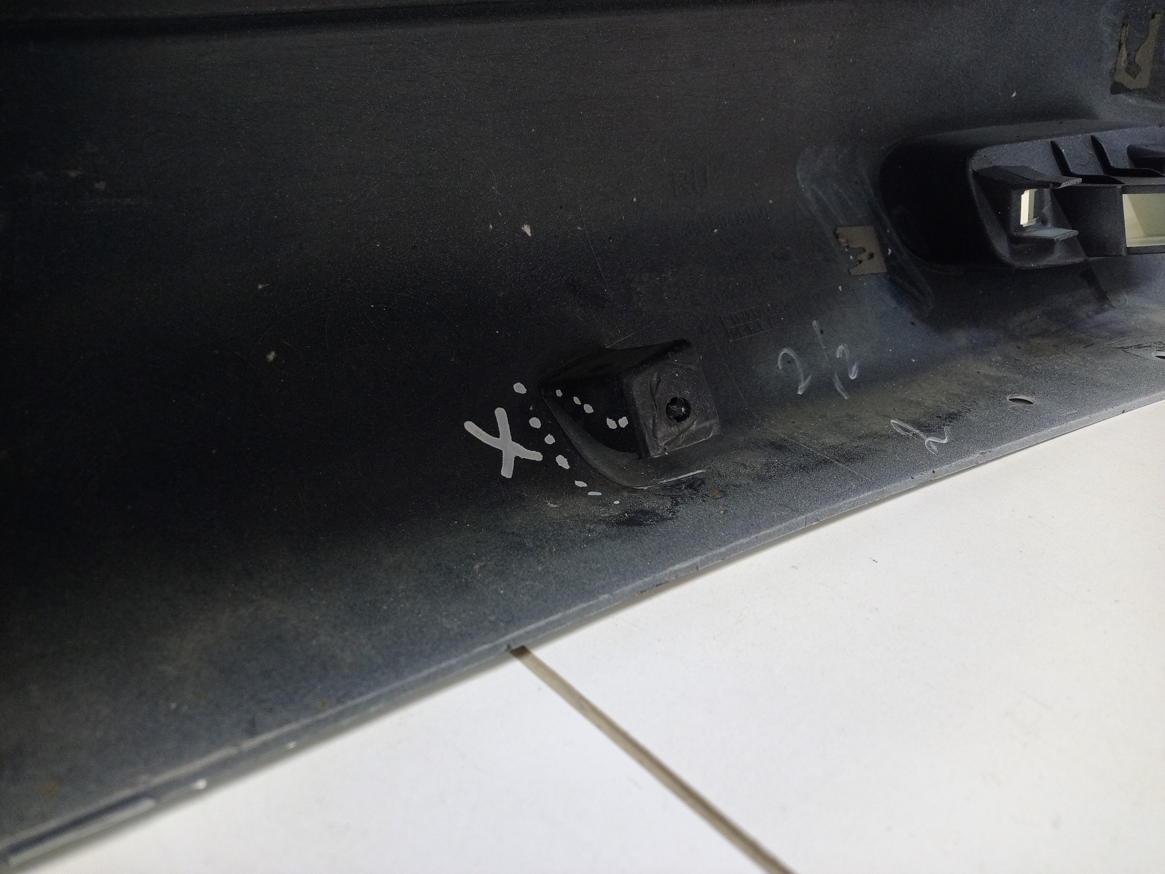 Бампер задний Peugeot Traveller крашеный