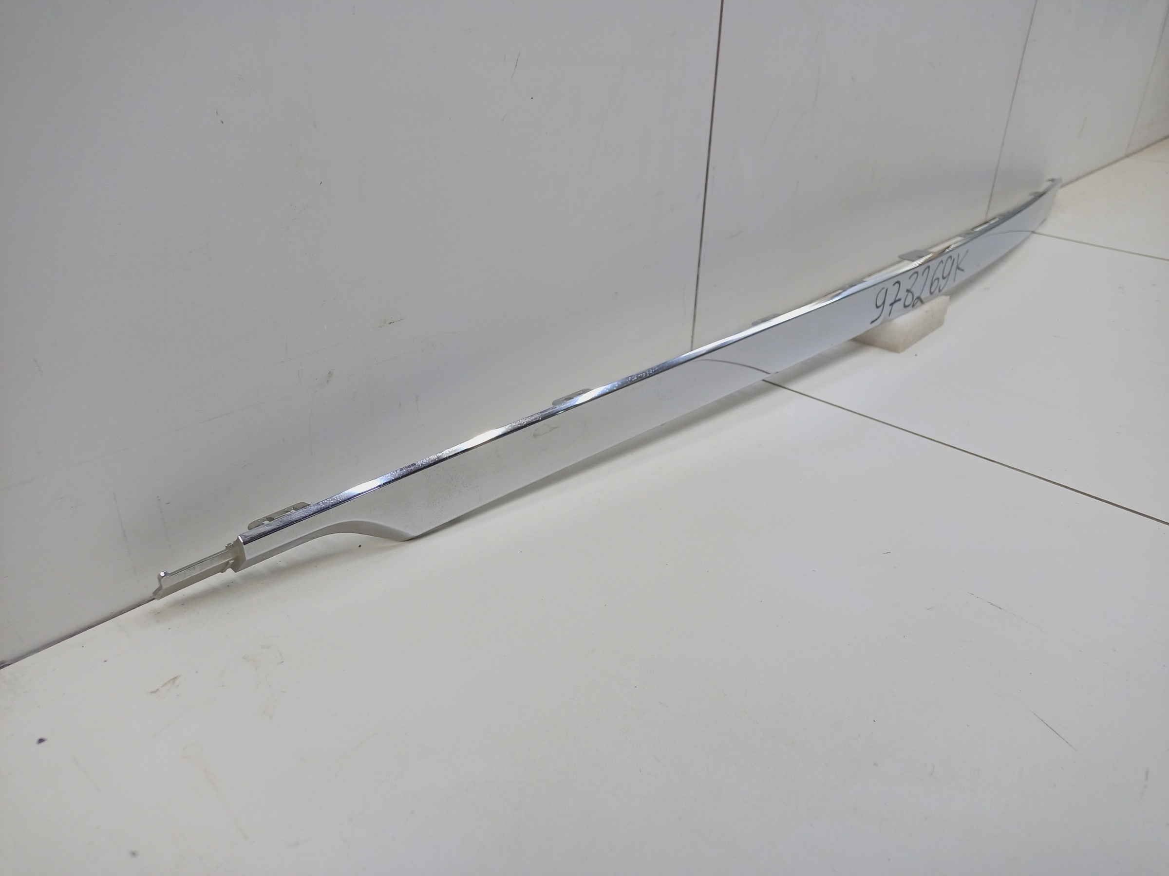 Накладка заднего бампера хром Volvo XC90 2 Restail