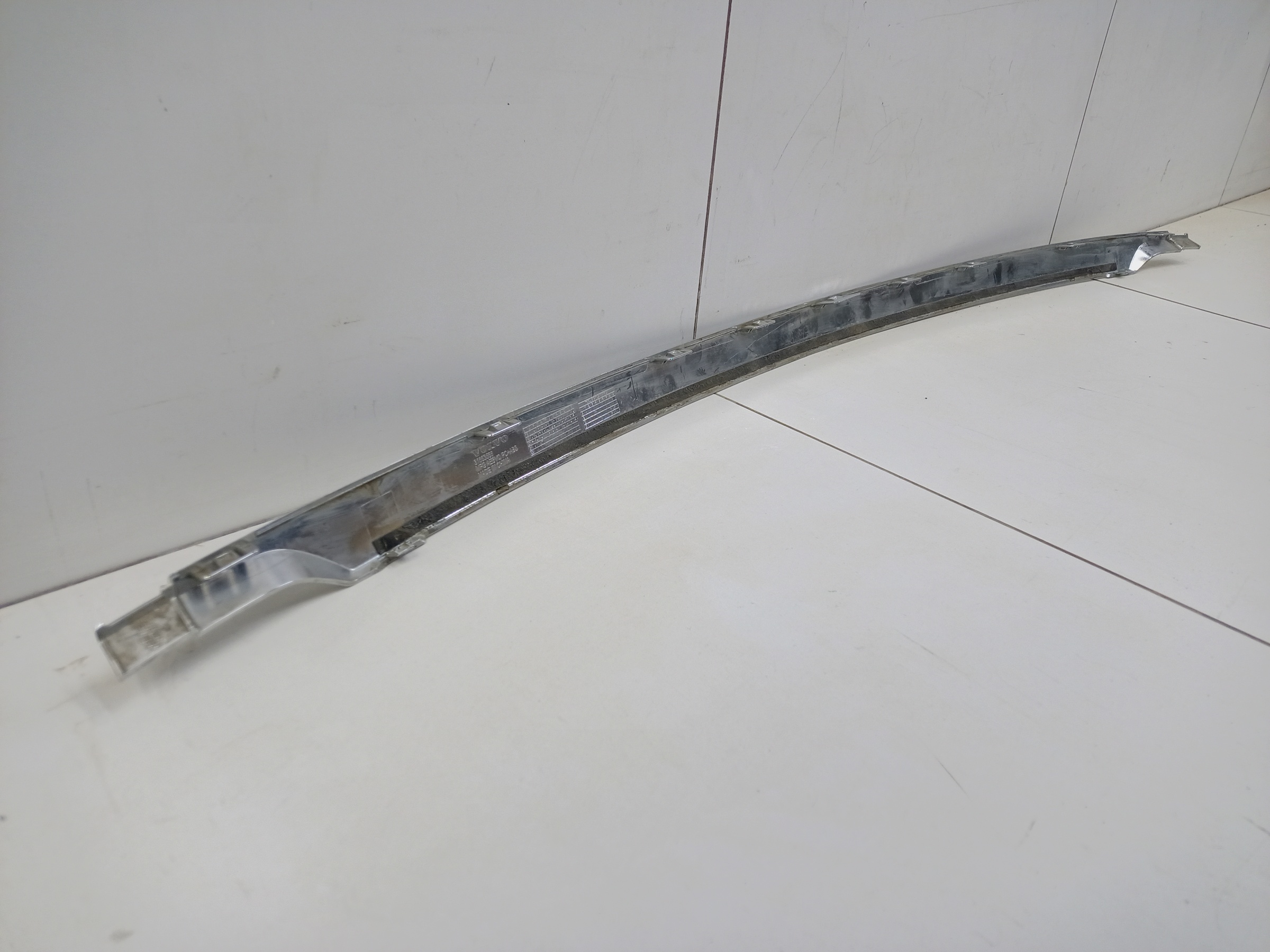 Накладка заднего бампера хром Volvo XC90 2 Restail