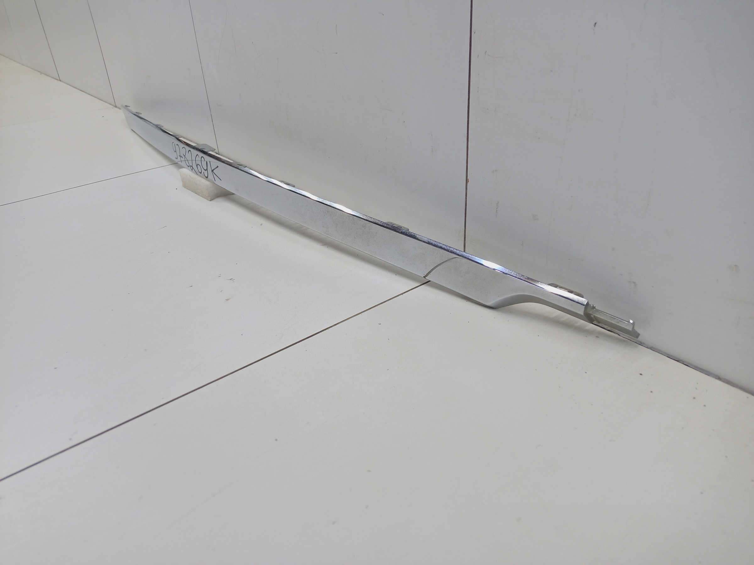 Накладка заднего бампера хром Volvo XC90 2 Restail