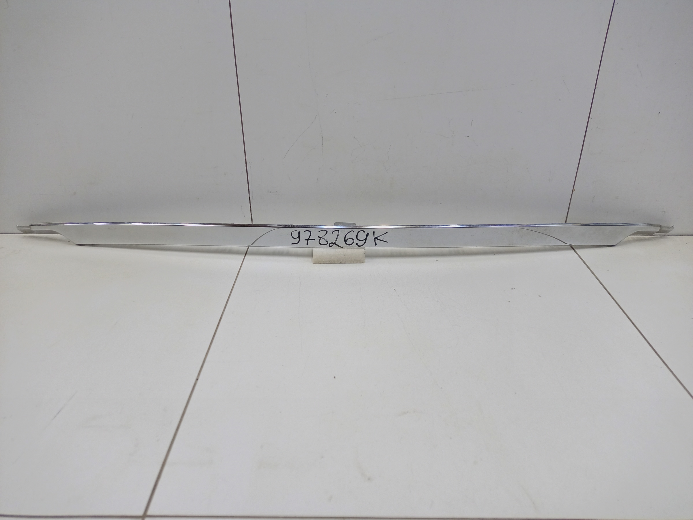 Накладка заднего бампера хром Volvo XC90 2 Restail