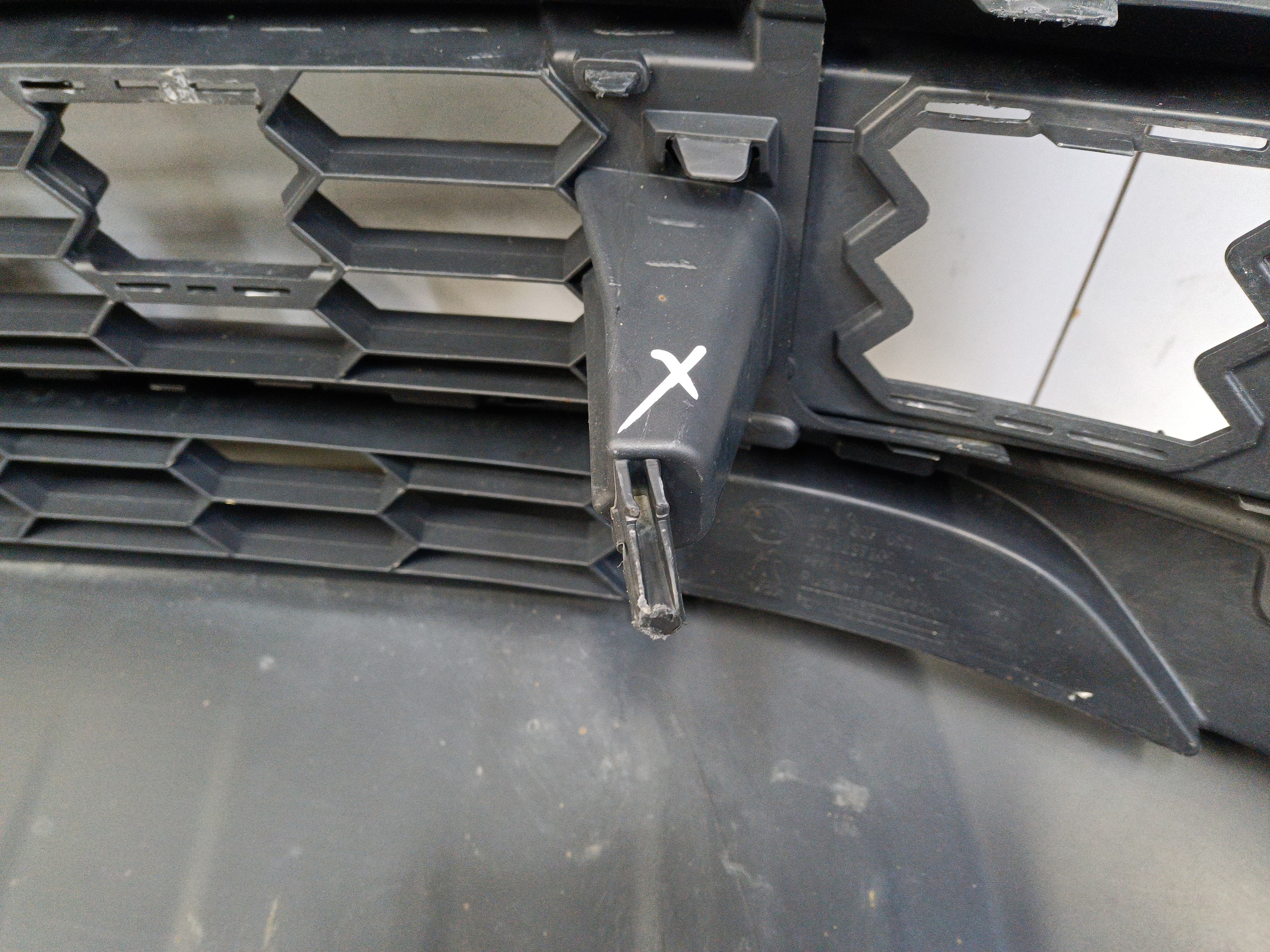 Бампер передний Skoda Karoq