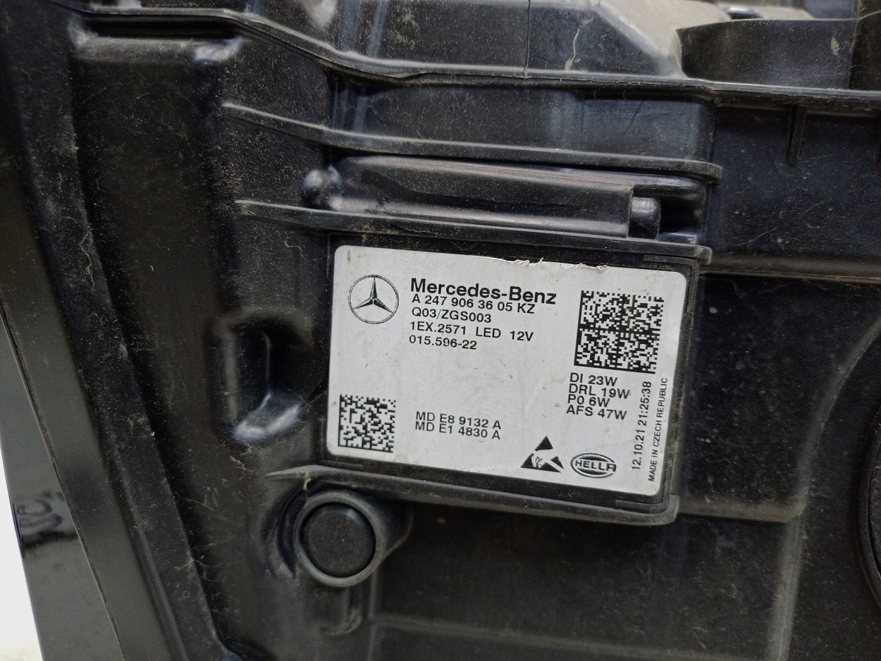 Фара передняя правая Mercedes Benz GLA-klasse H247 LED