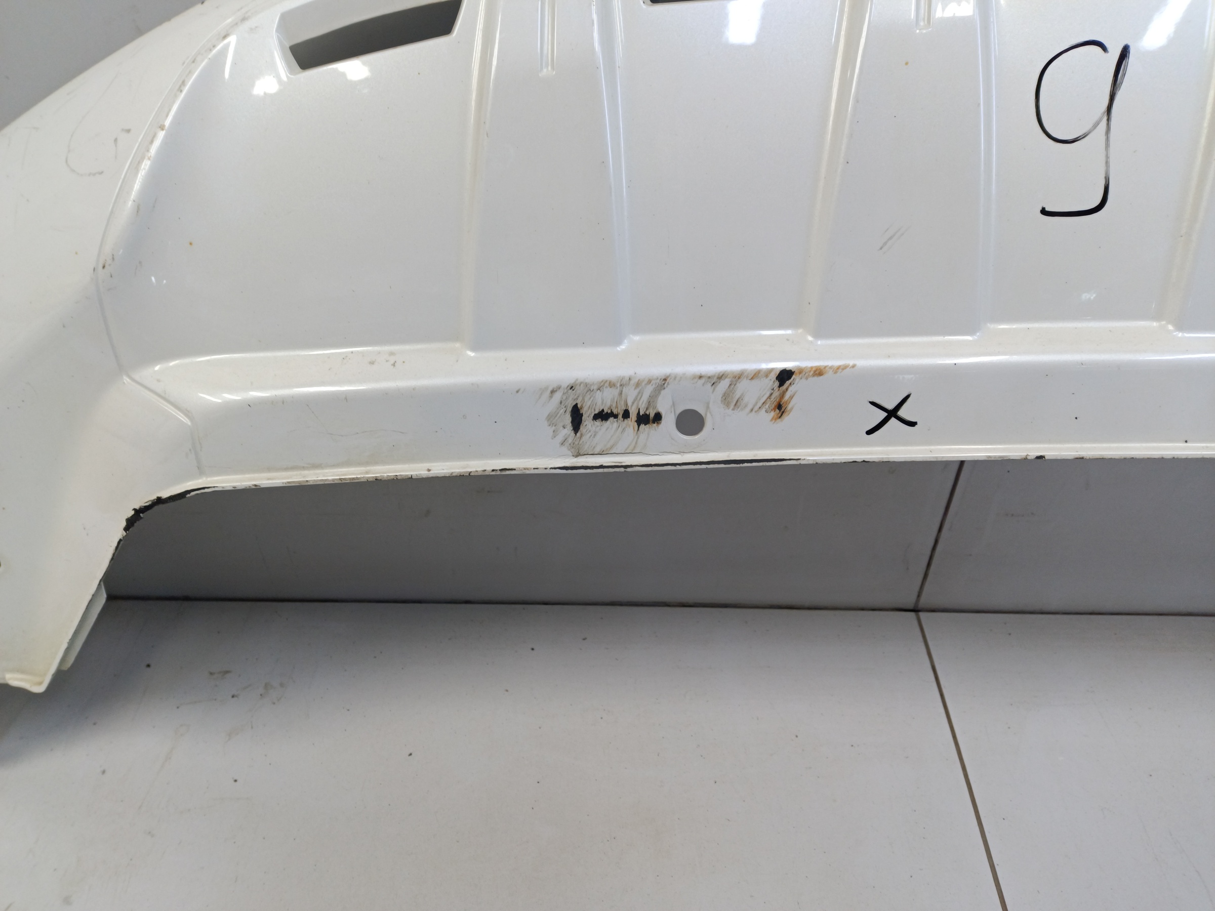 Юбка переднего бампера Haval Jolion