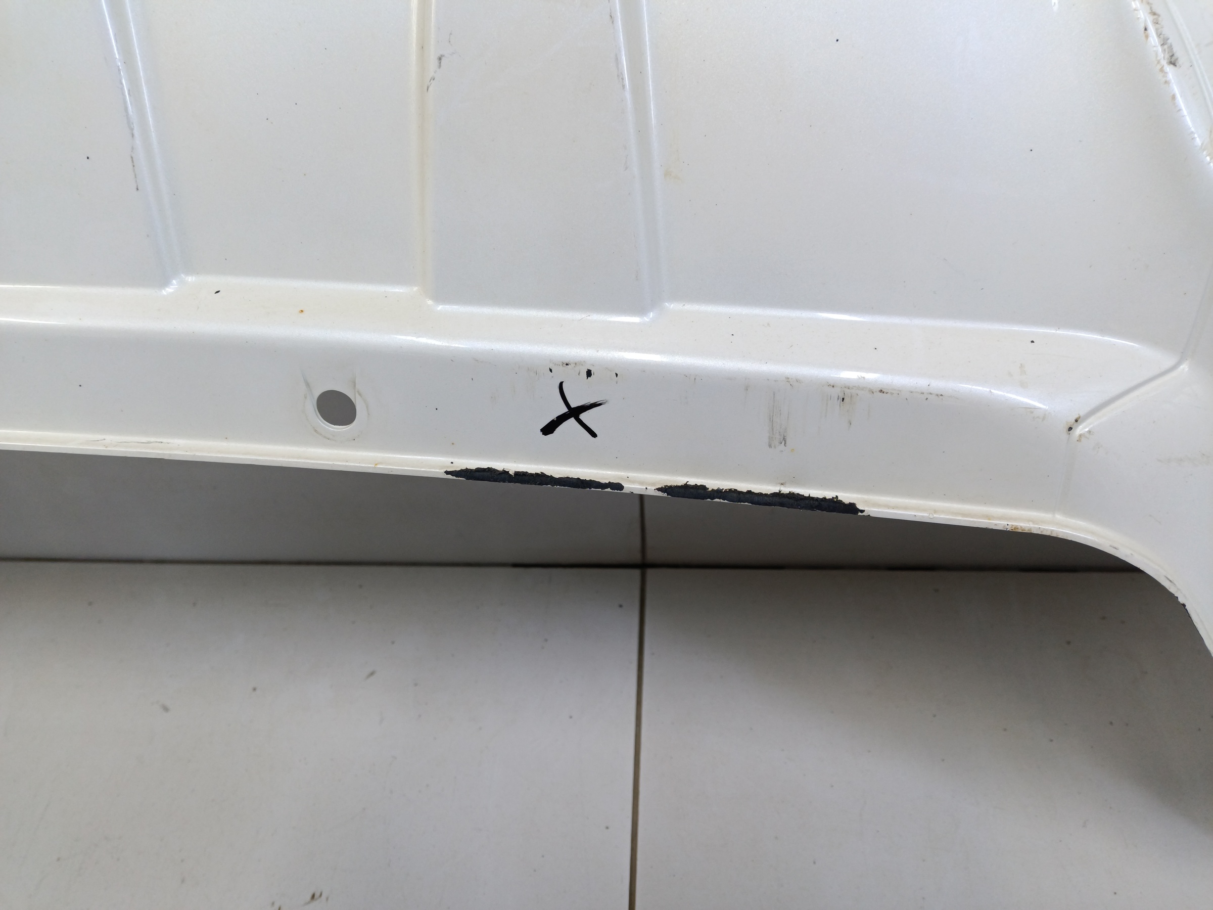 Юбка переднего бампера Haval Jolion