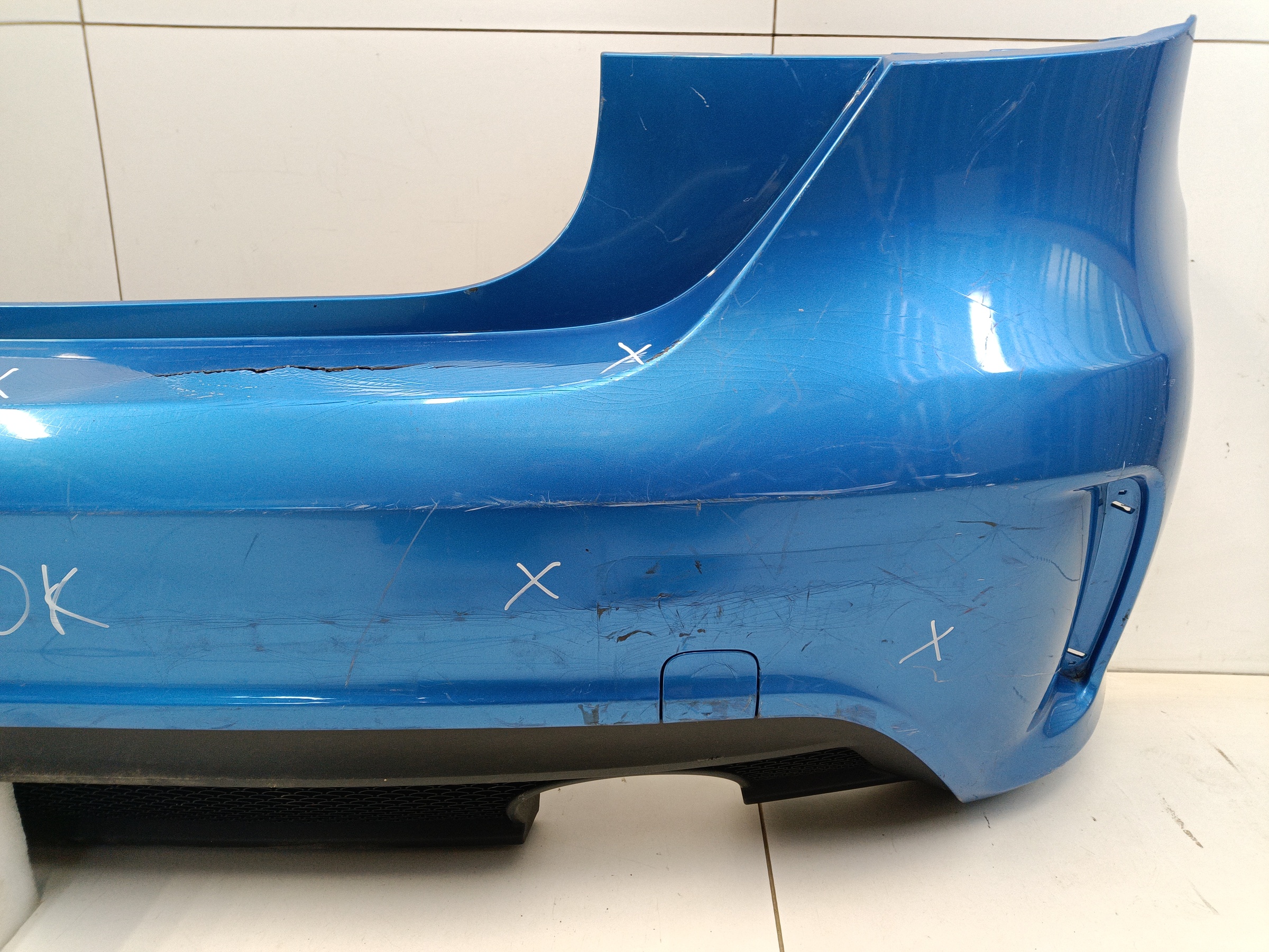 Бампер задний Mercedes Benz A-klasse W176 AMG