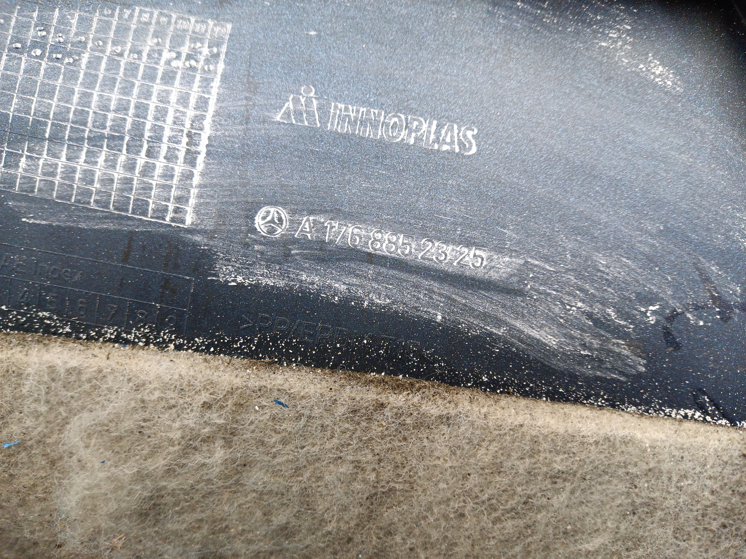 Бампер задний Mercedes Benz A-klasse W176 AMG