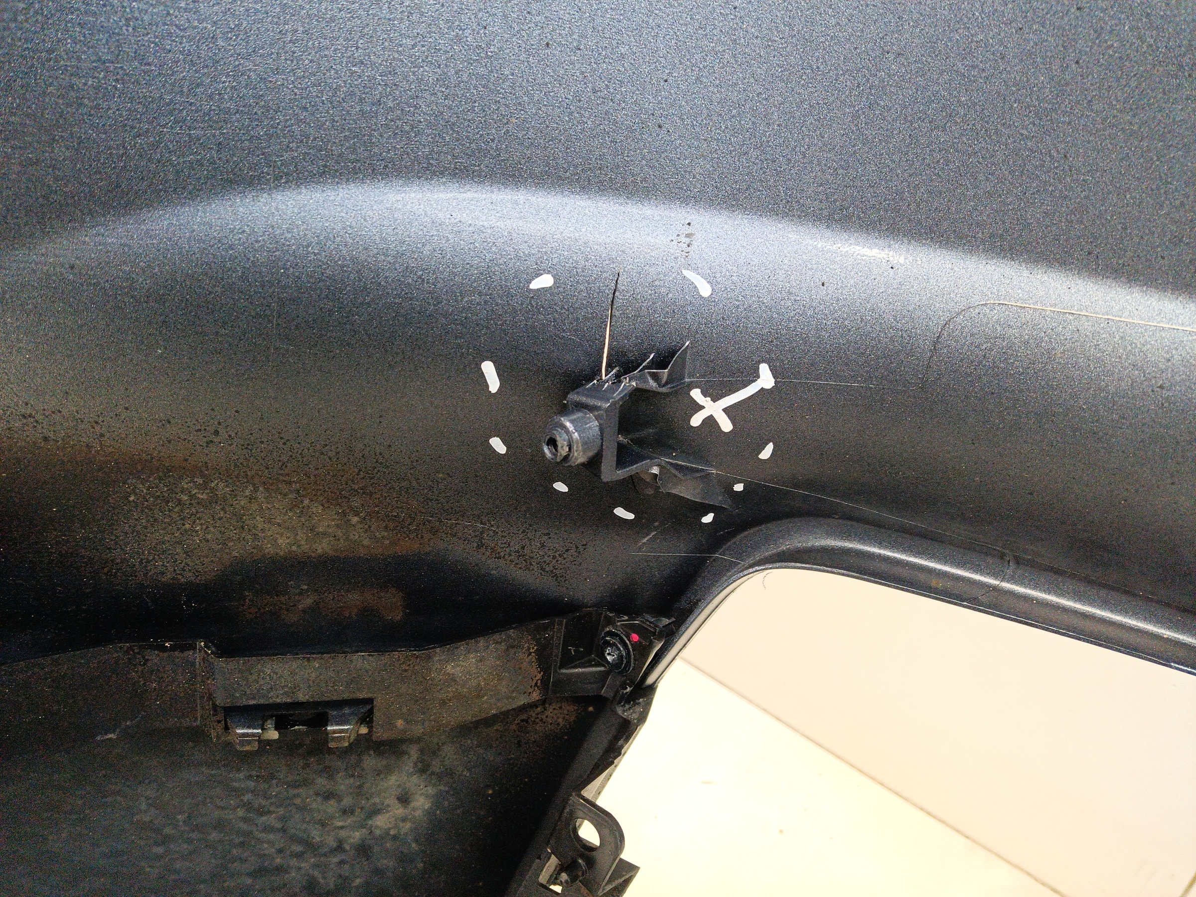 Бампер задний Hyundai Creta 1