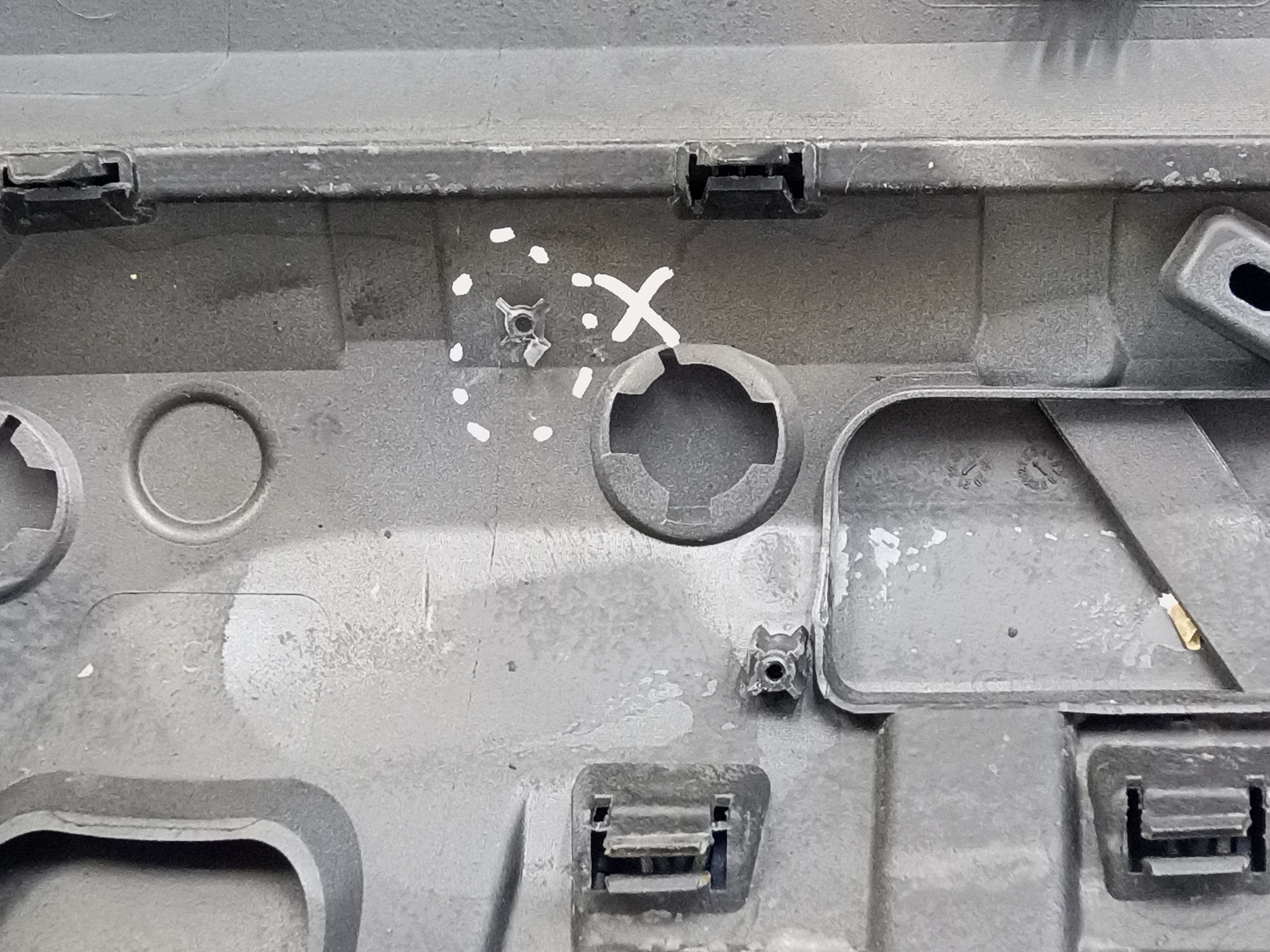 Бампер задний Changan UNI-K