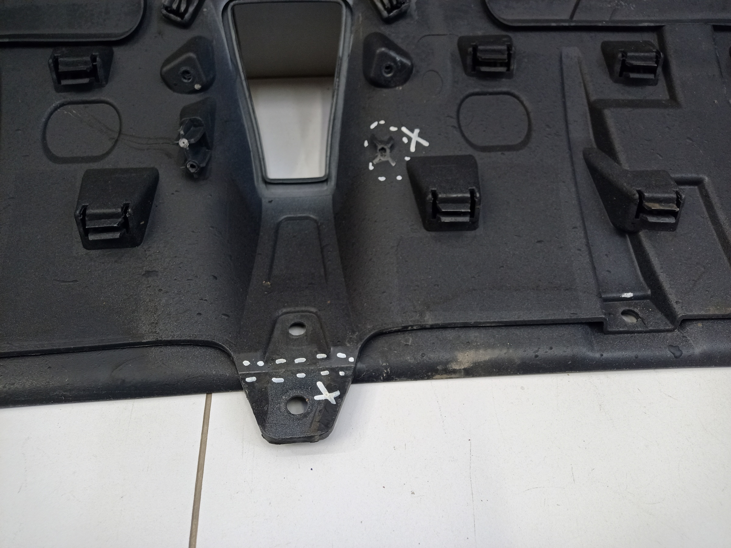 Бампер задний Changan UNI-K