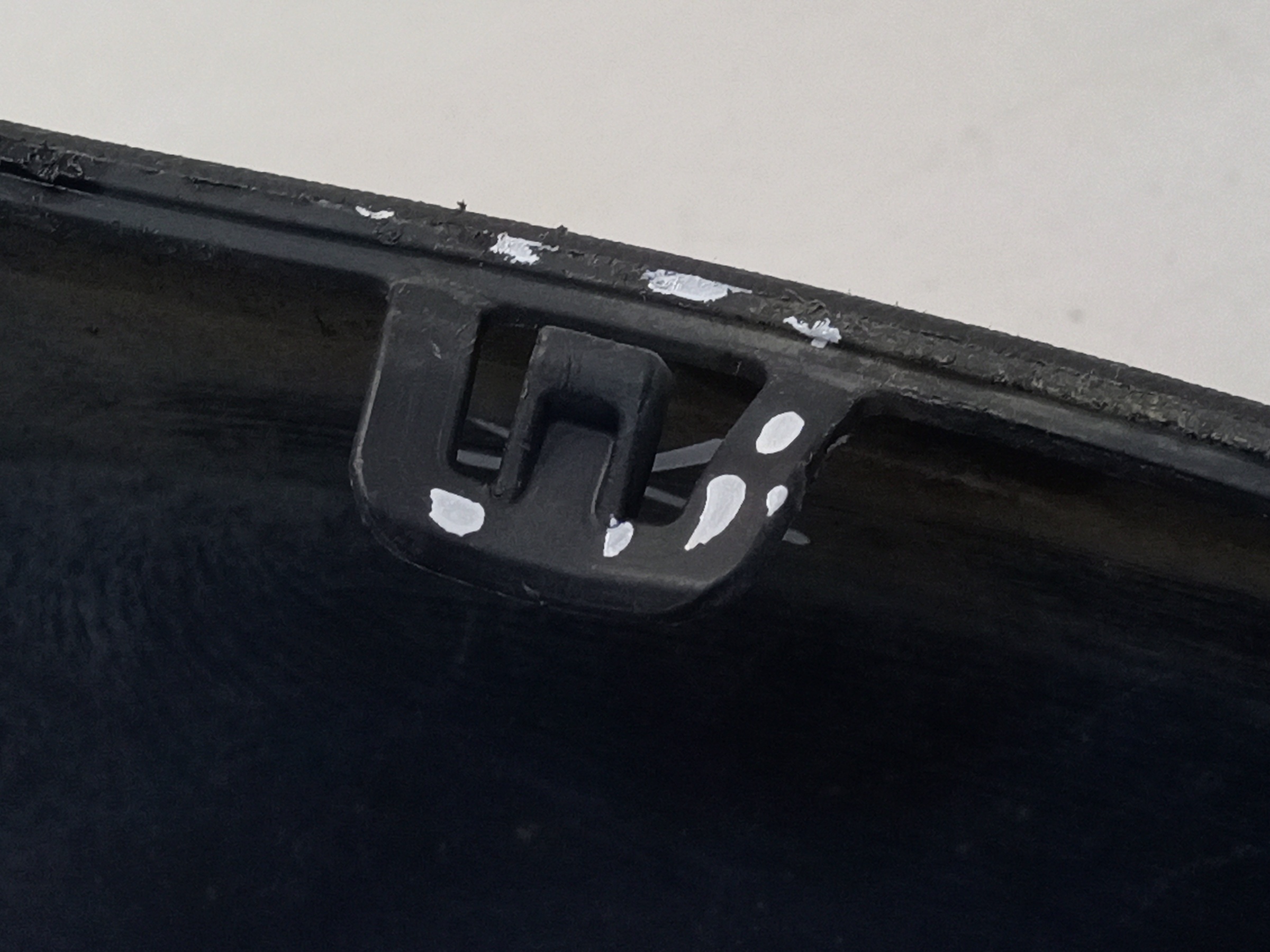 Юбка переднего бампера Mercedes Benz GLC-klasse X253