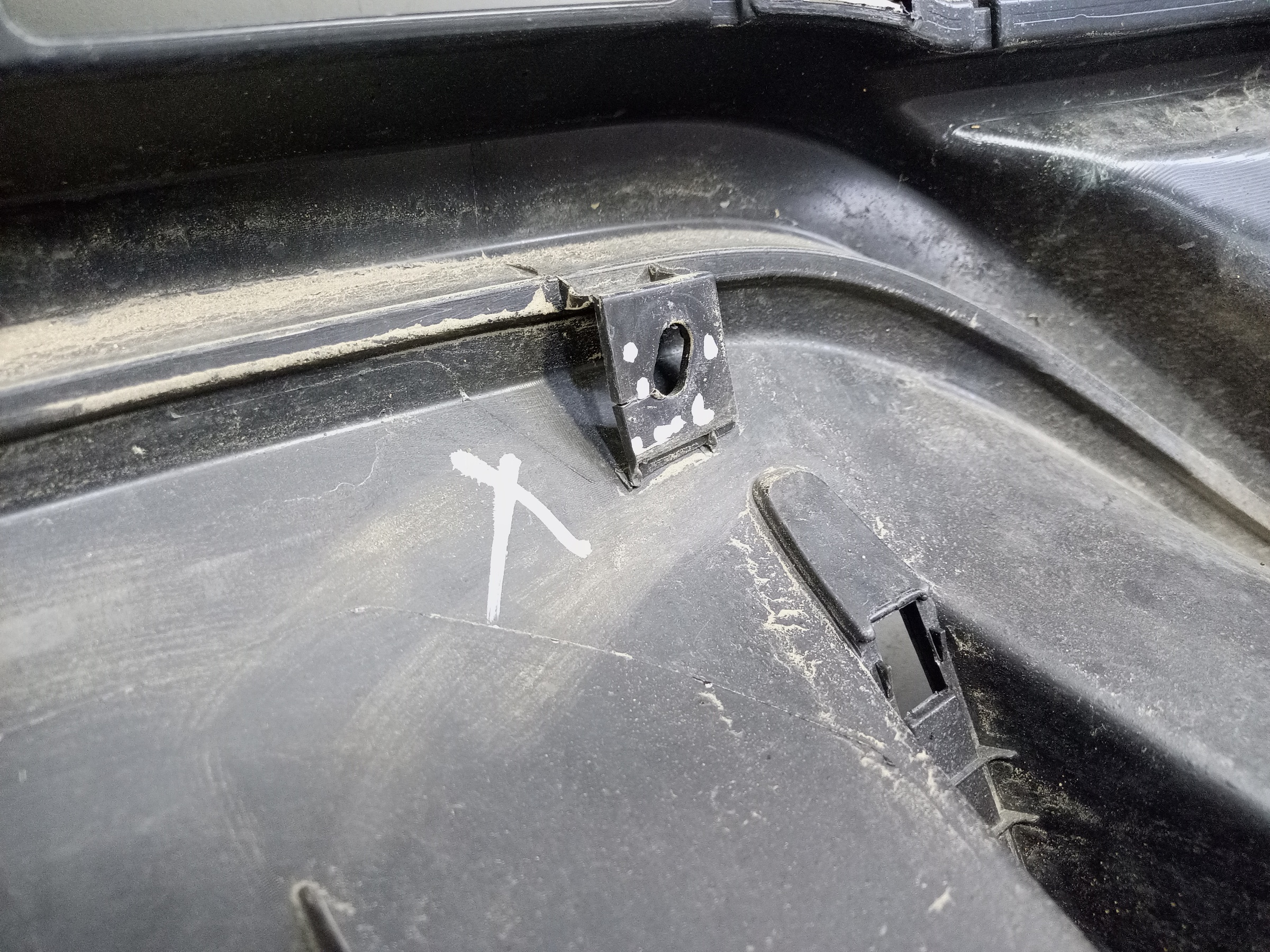 Бампер задний нижняя часть Geely Coolray 1 Restail