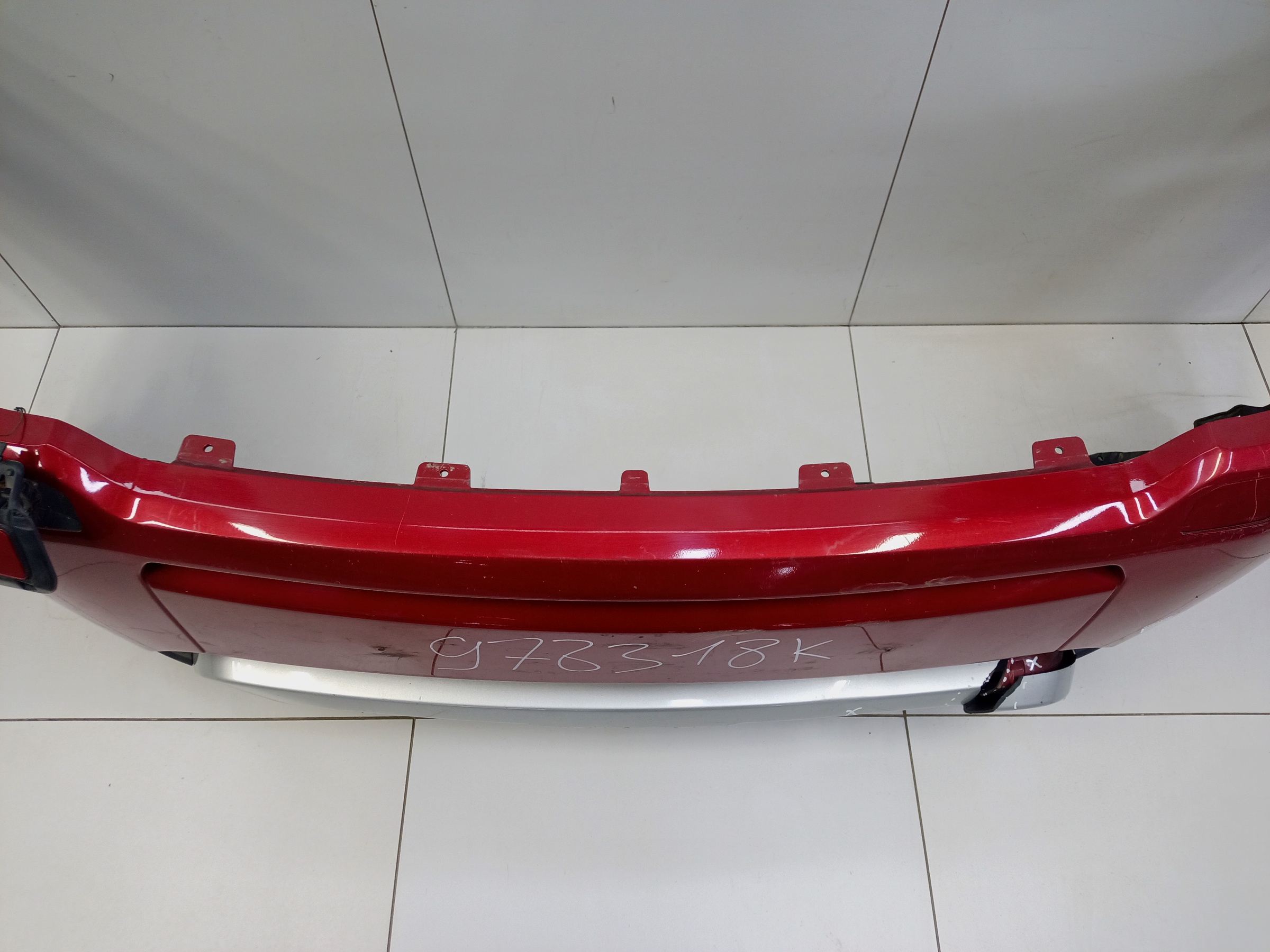 Бампер передний Land Rover Range Rover Evoque 1 Restail под омыватели и парктроник