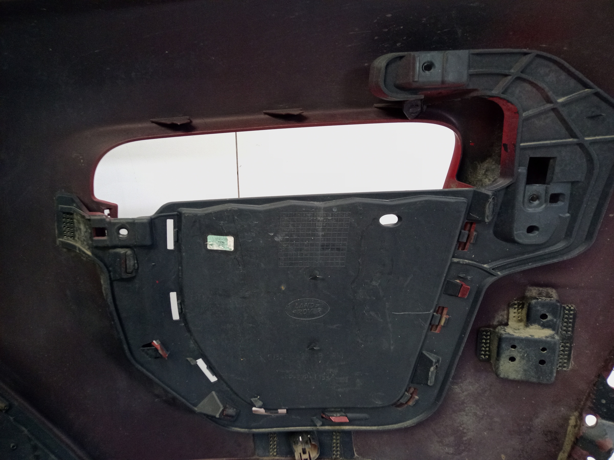 Бампер передний Land Rover Range Rover Evoque 1 Restail под омыватели и парктроник