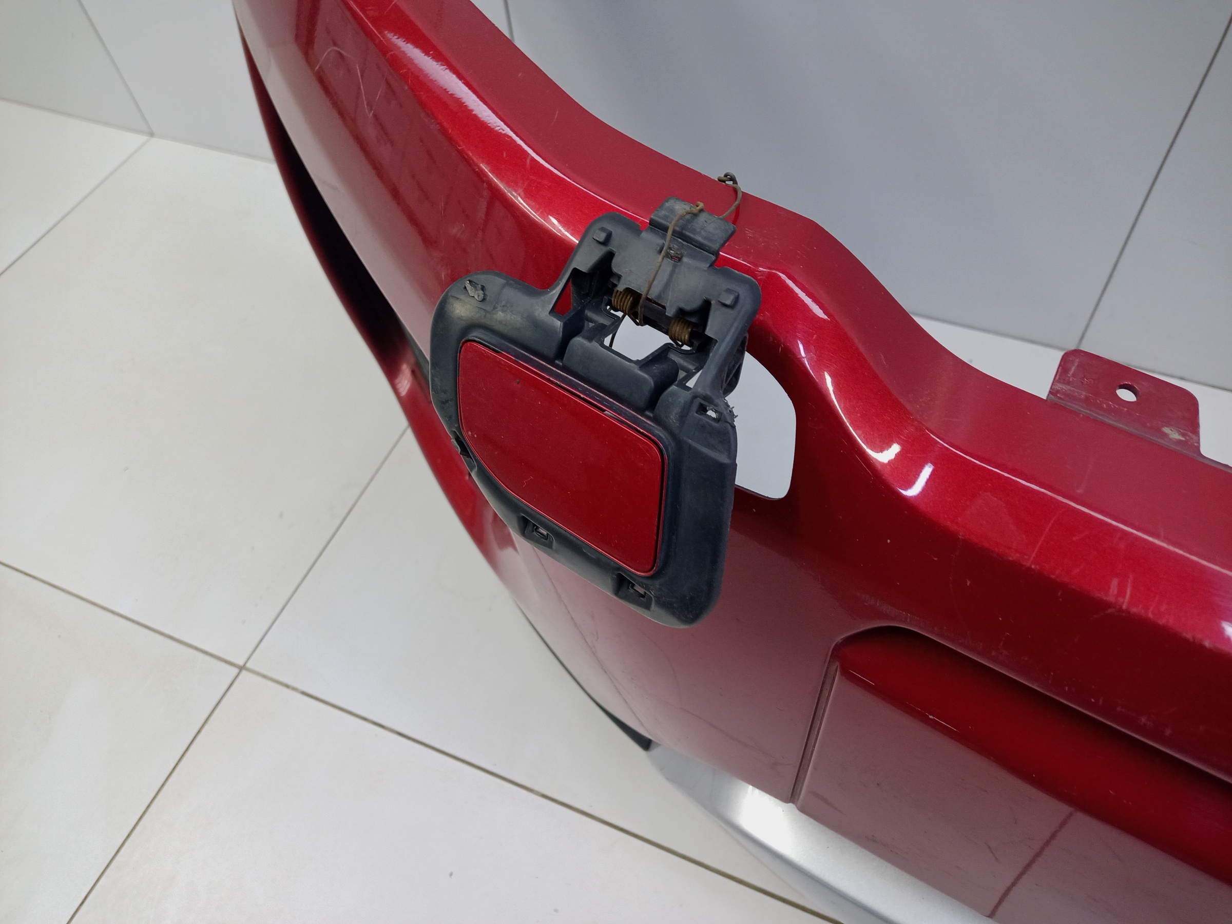 Бампер передний Land Rover Range Rover Evoque 1 Restail под омыватели и парктроник