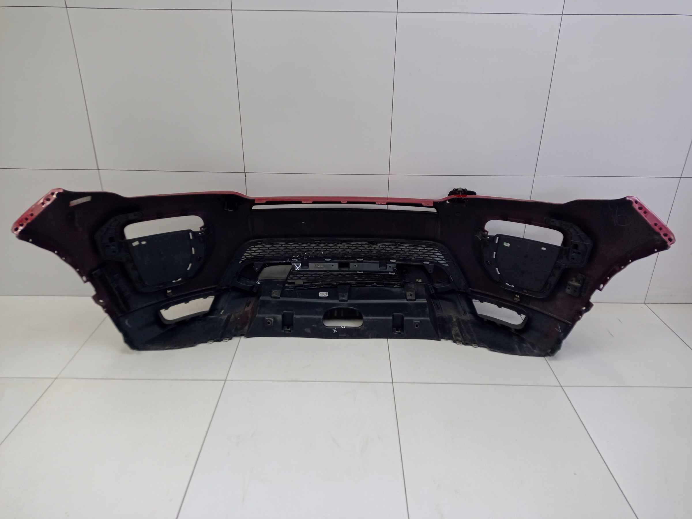 Бампер передний Land Rover Range Rover Evoque 1 Restail под омыватели и парктроник