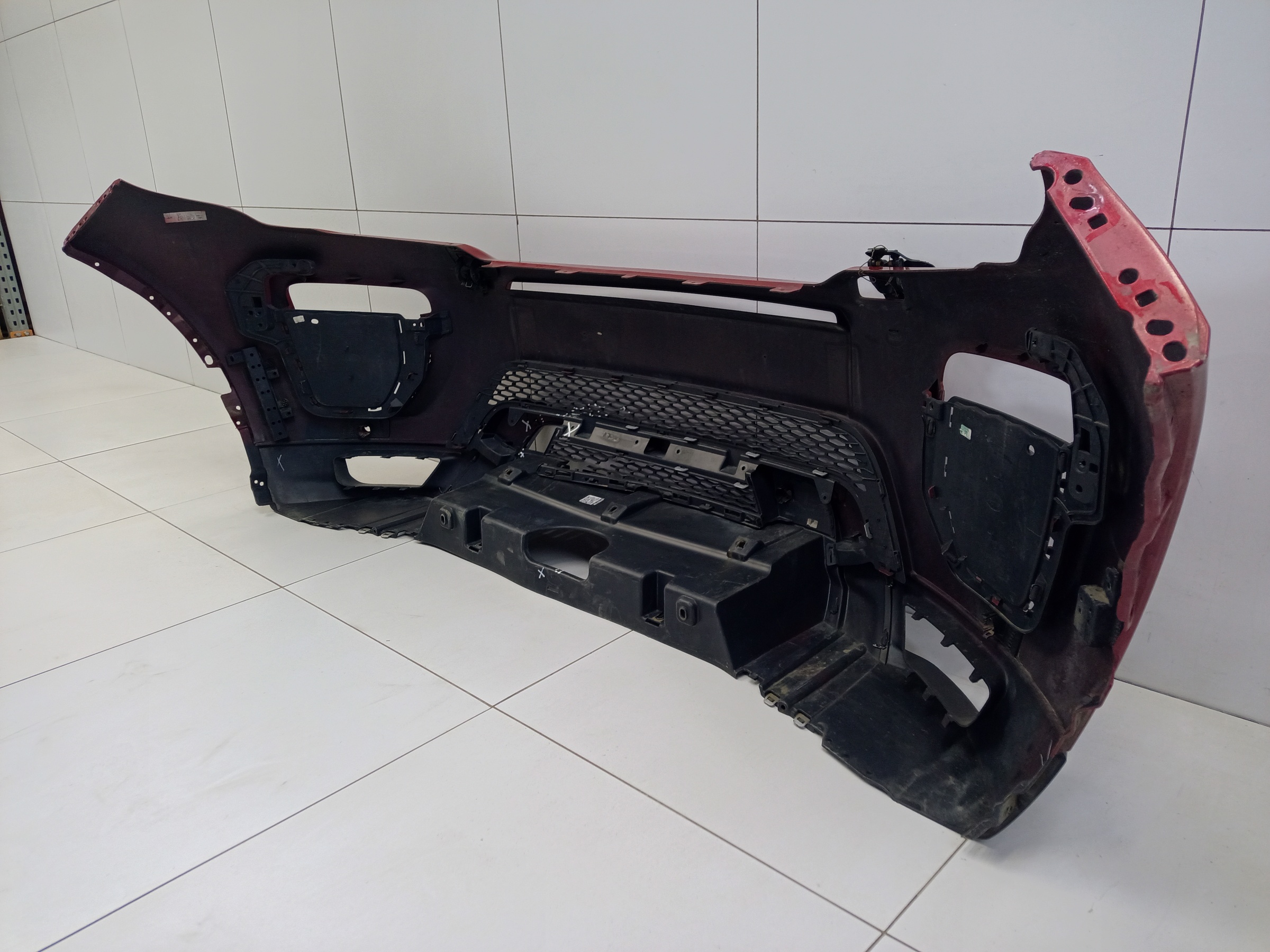 Бампер передний Land Rover Range Rover Evoque 1 Restail под омыватели и парктроник