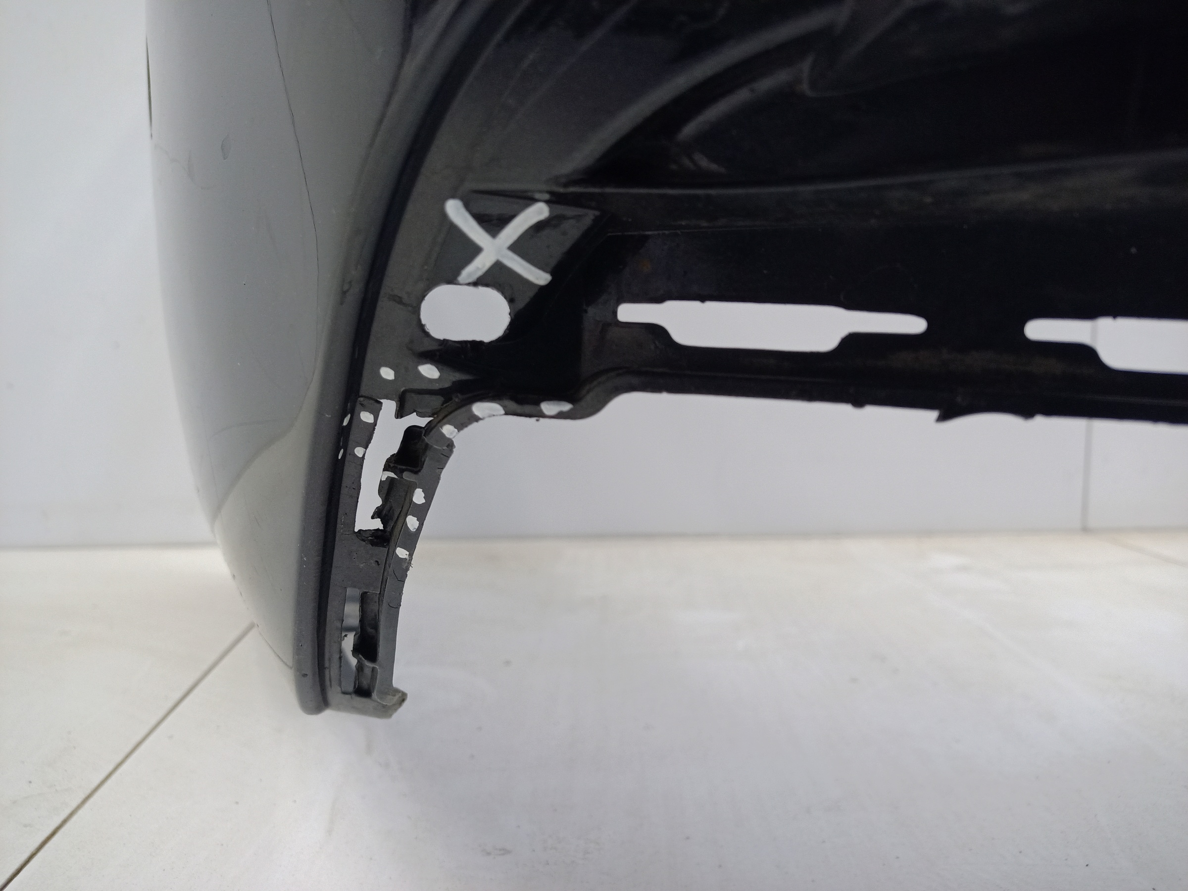 Бампер задний верхняя часть Audi Q7 2