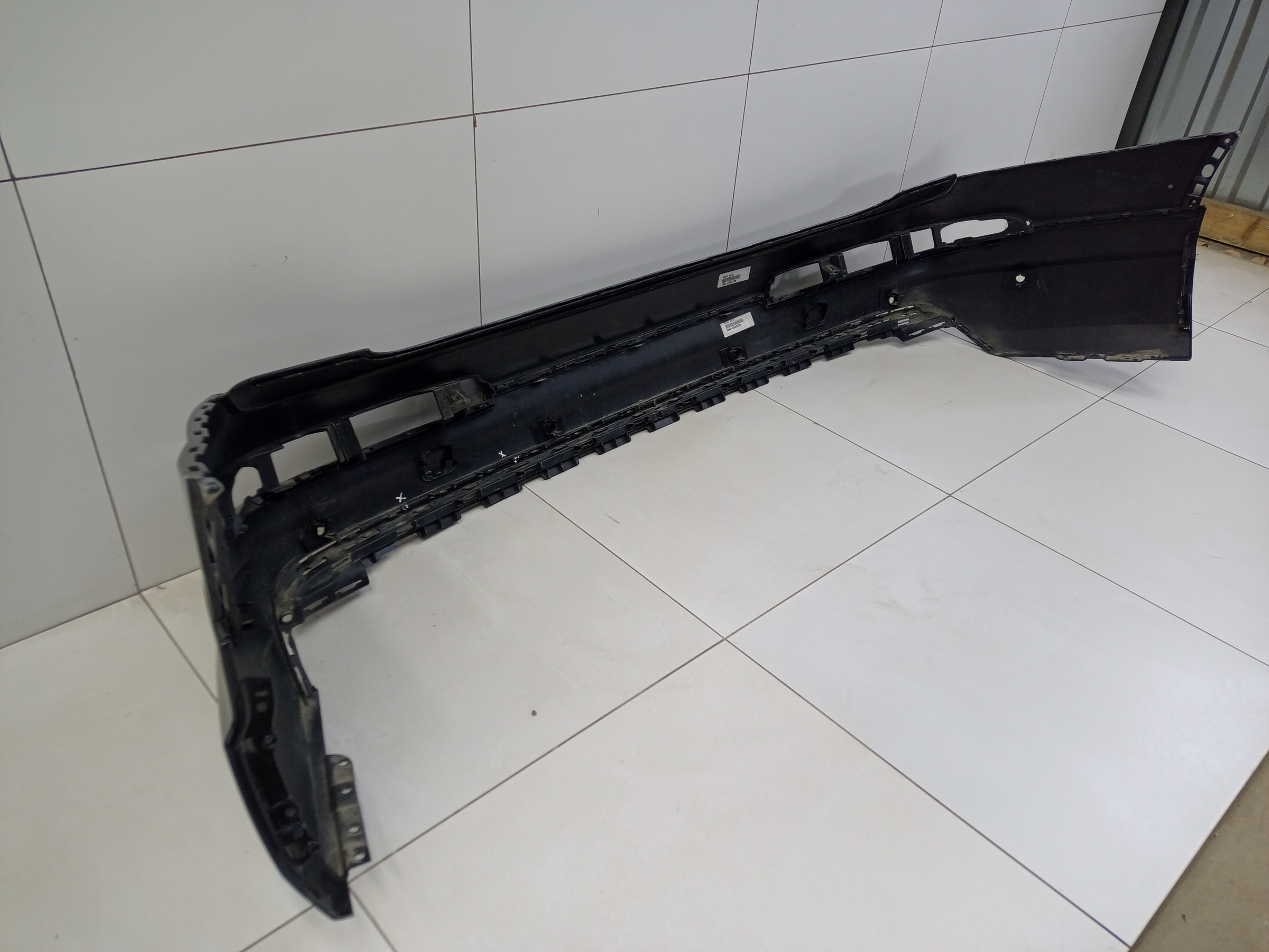 Бампер задний верхняя часть Audi Q7 2