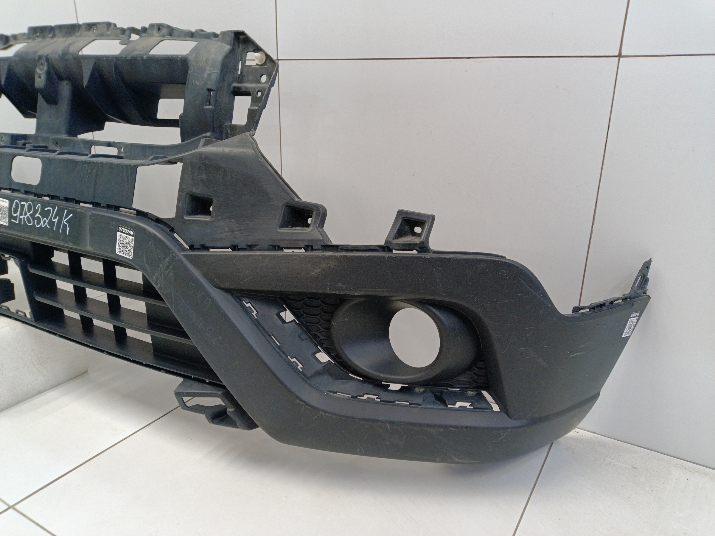 Юбка переднего бампера Suzuki SX4 2 S-Cross Restail