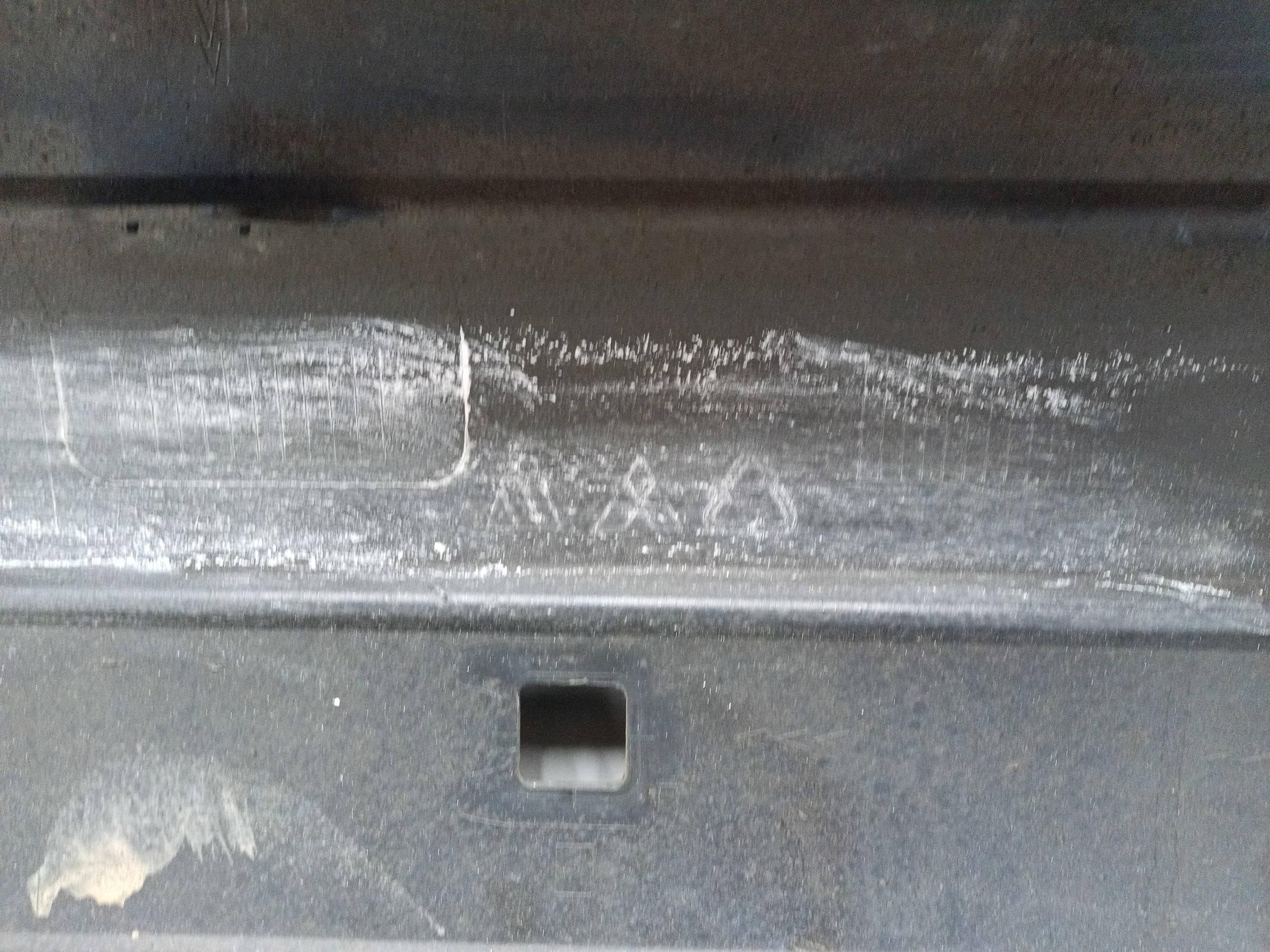 Бампер задний Mitsubishi Outlander 3 Restail 3