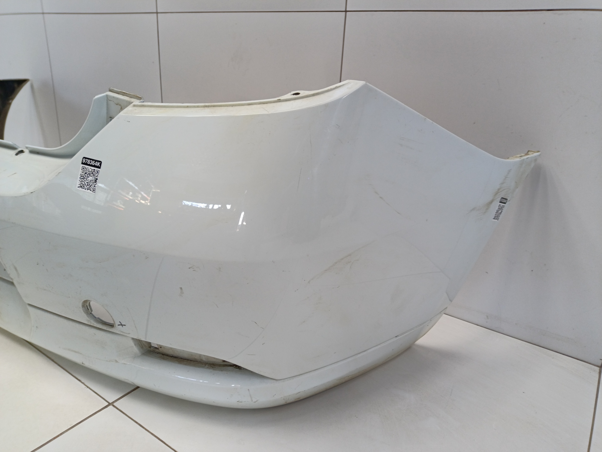 Бампер задний Renault Logan 2