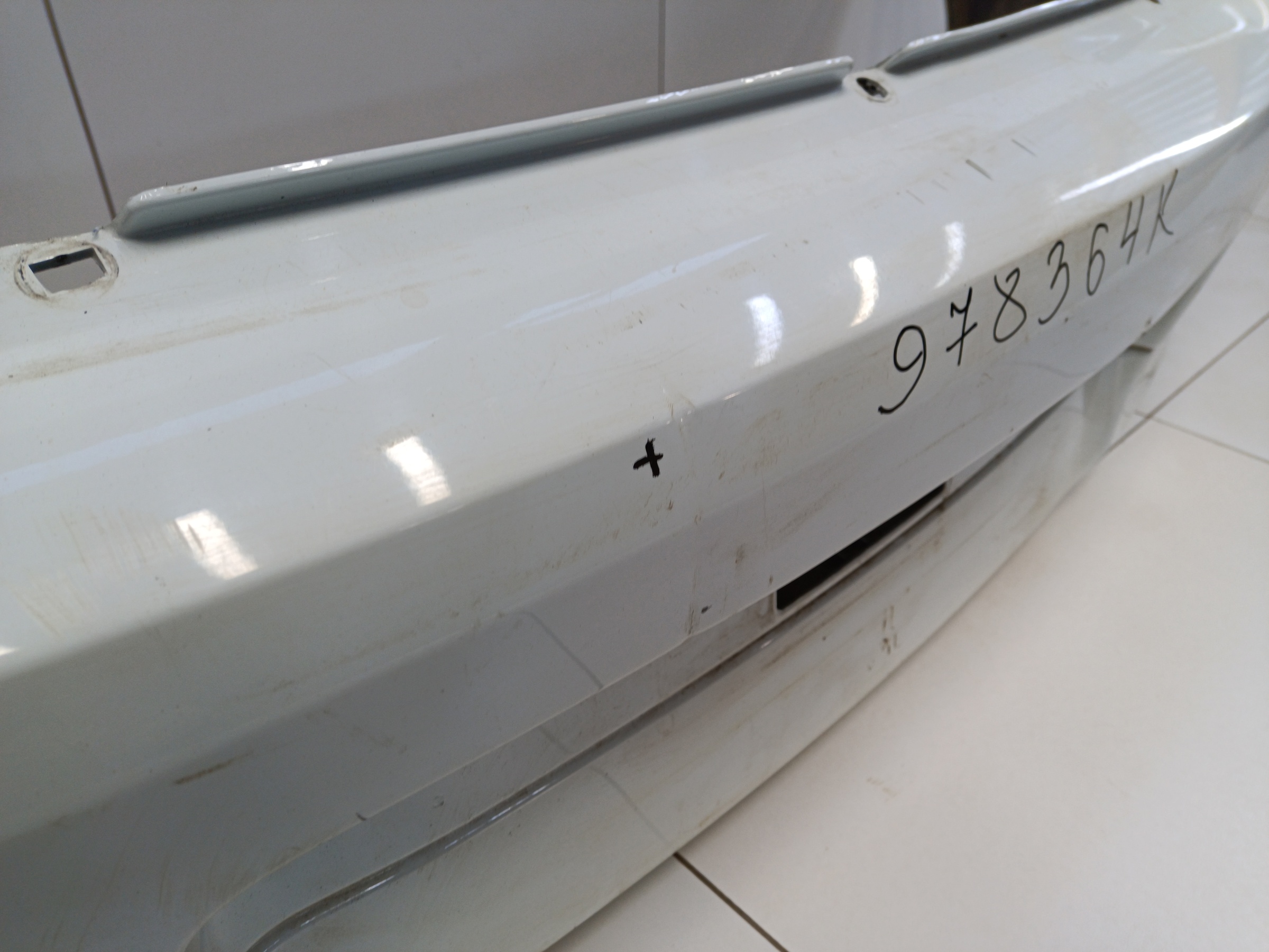 Бампер задний Renault Logan 2