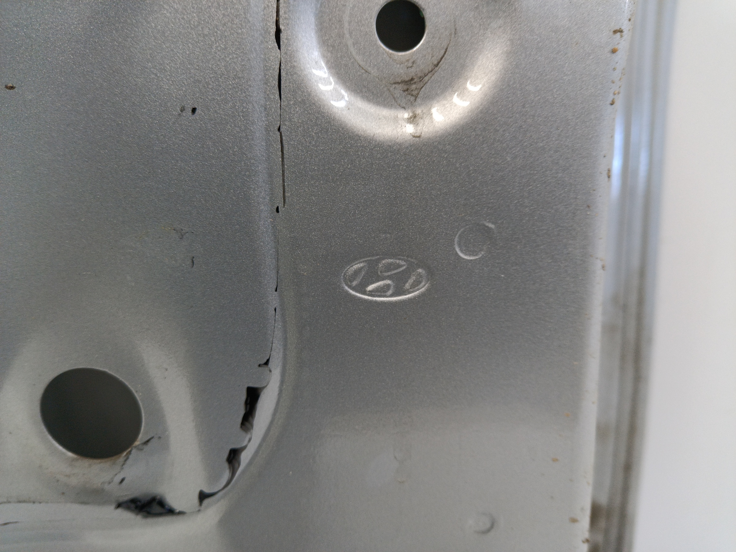 Дверь задняя левая Hyundai Solaris 2 Sedan