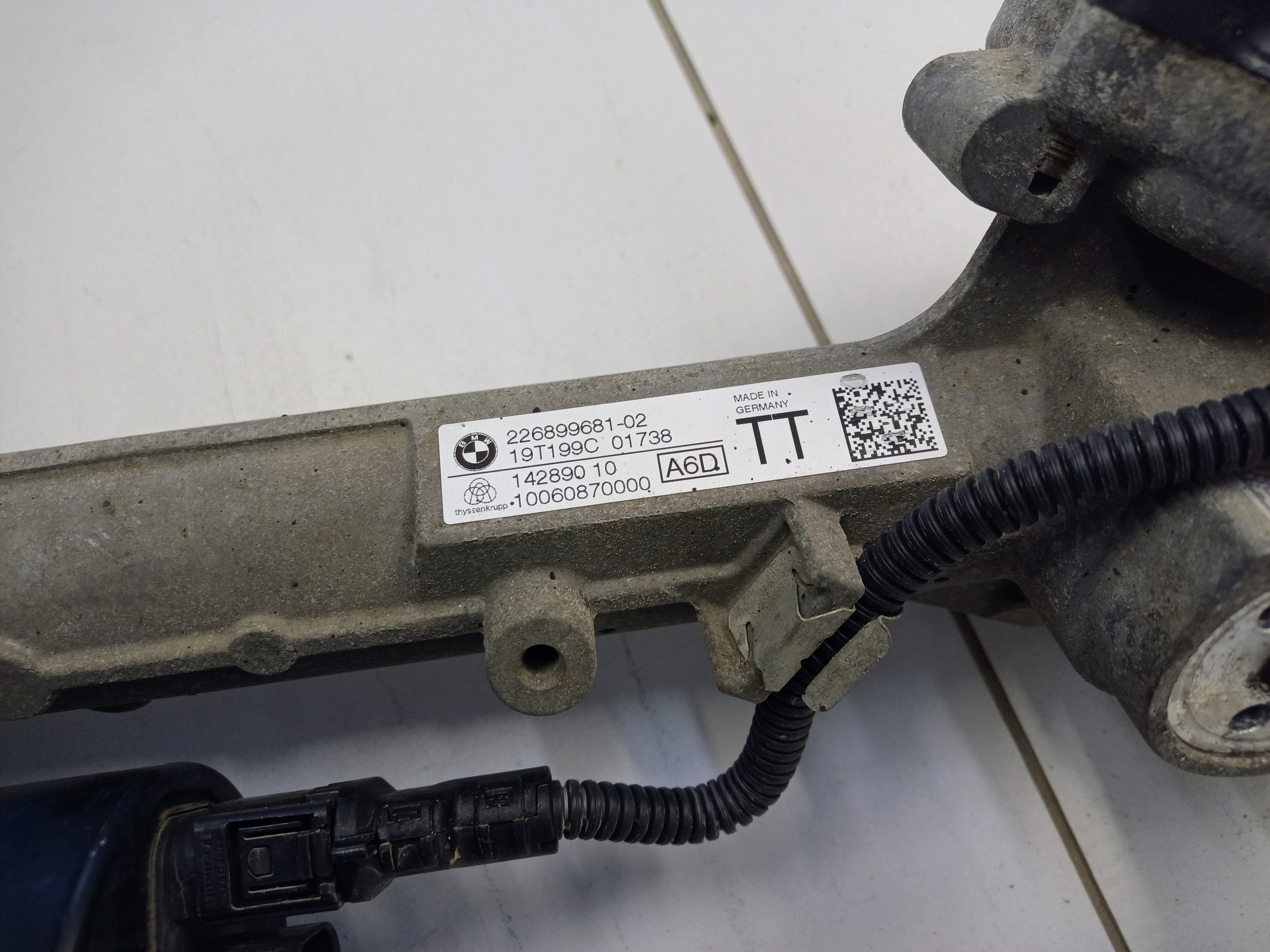 Рейка рулевая электрическая BMW 3er G20