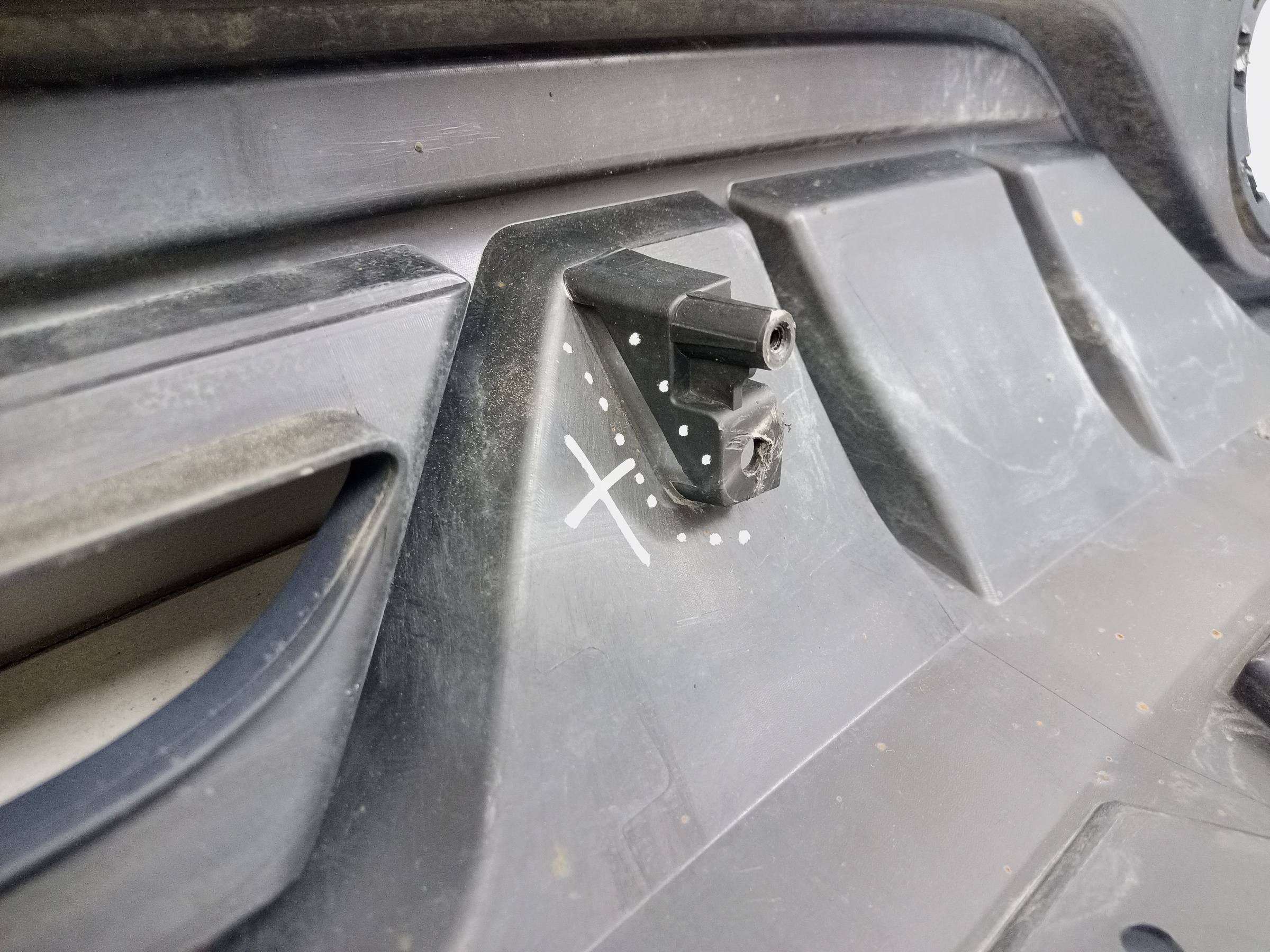 Юбка заднего бампера Chery Arrizo 8