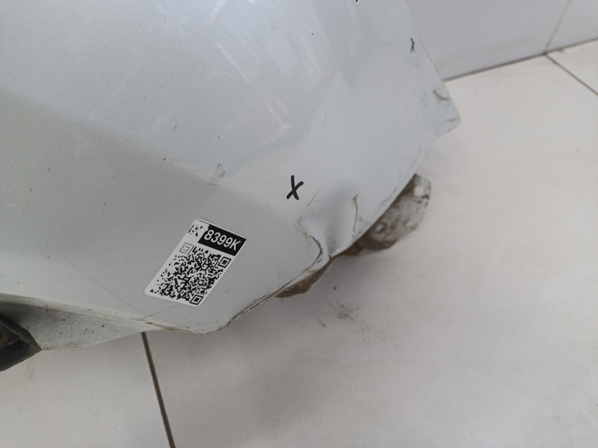 Крыло переднее правое Toyota Highlander 4