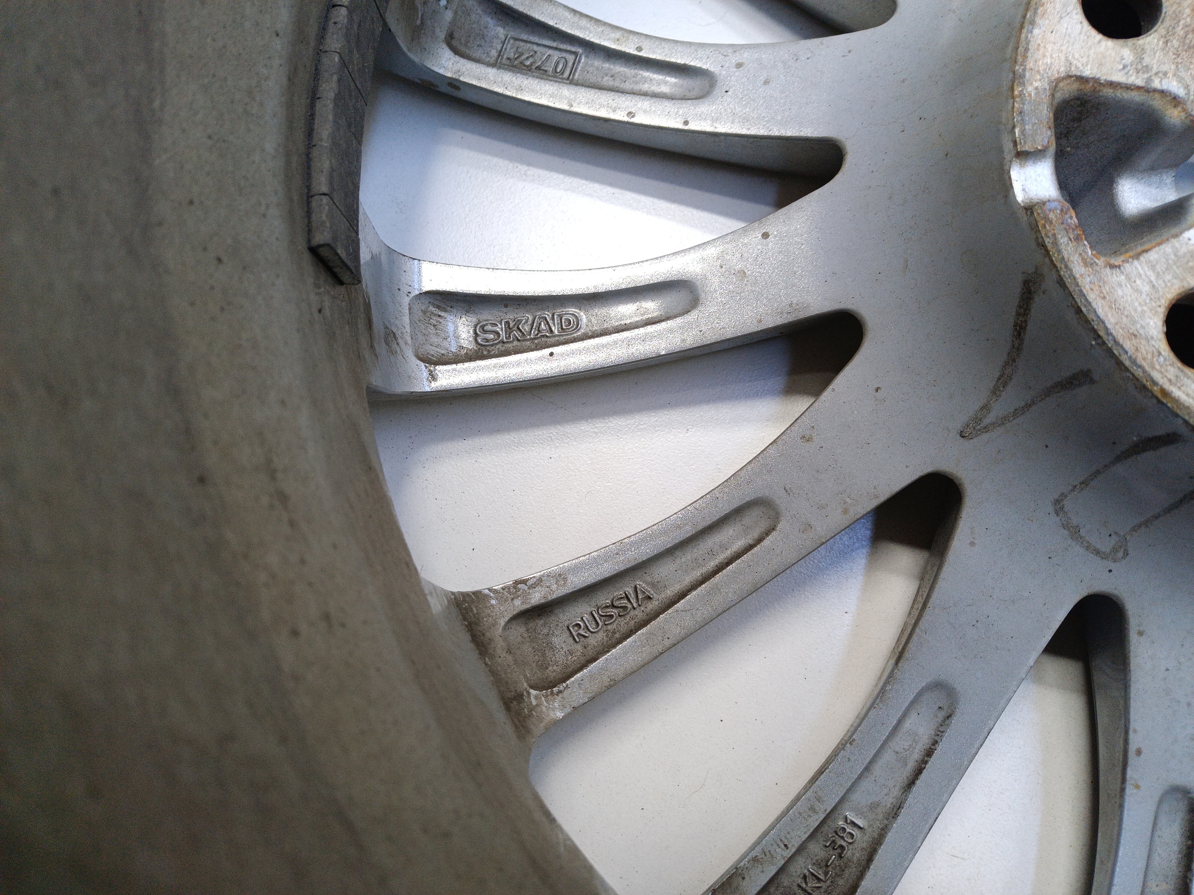 Диск колеса литой Haval Jolion R18 серебристый