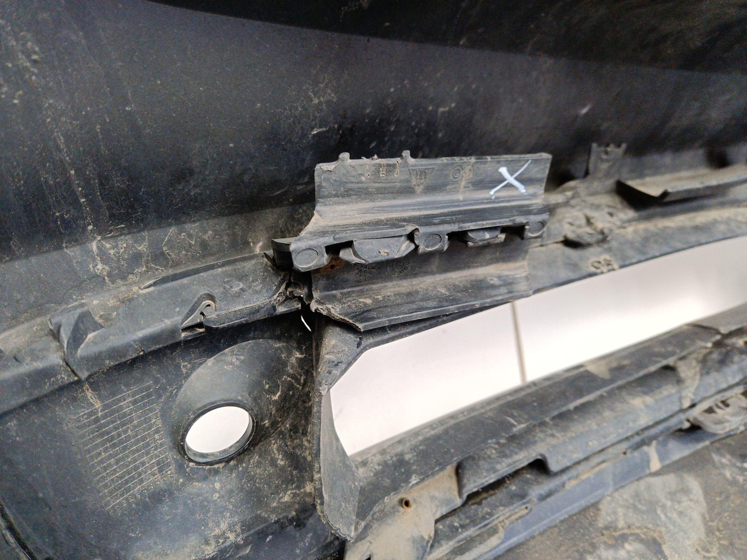 Бампер передний Porsche Cayenne 3