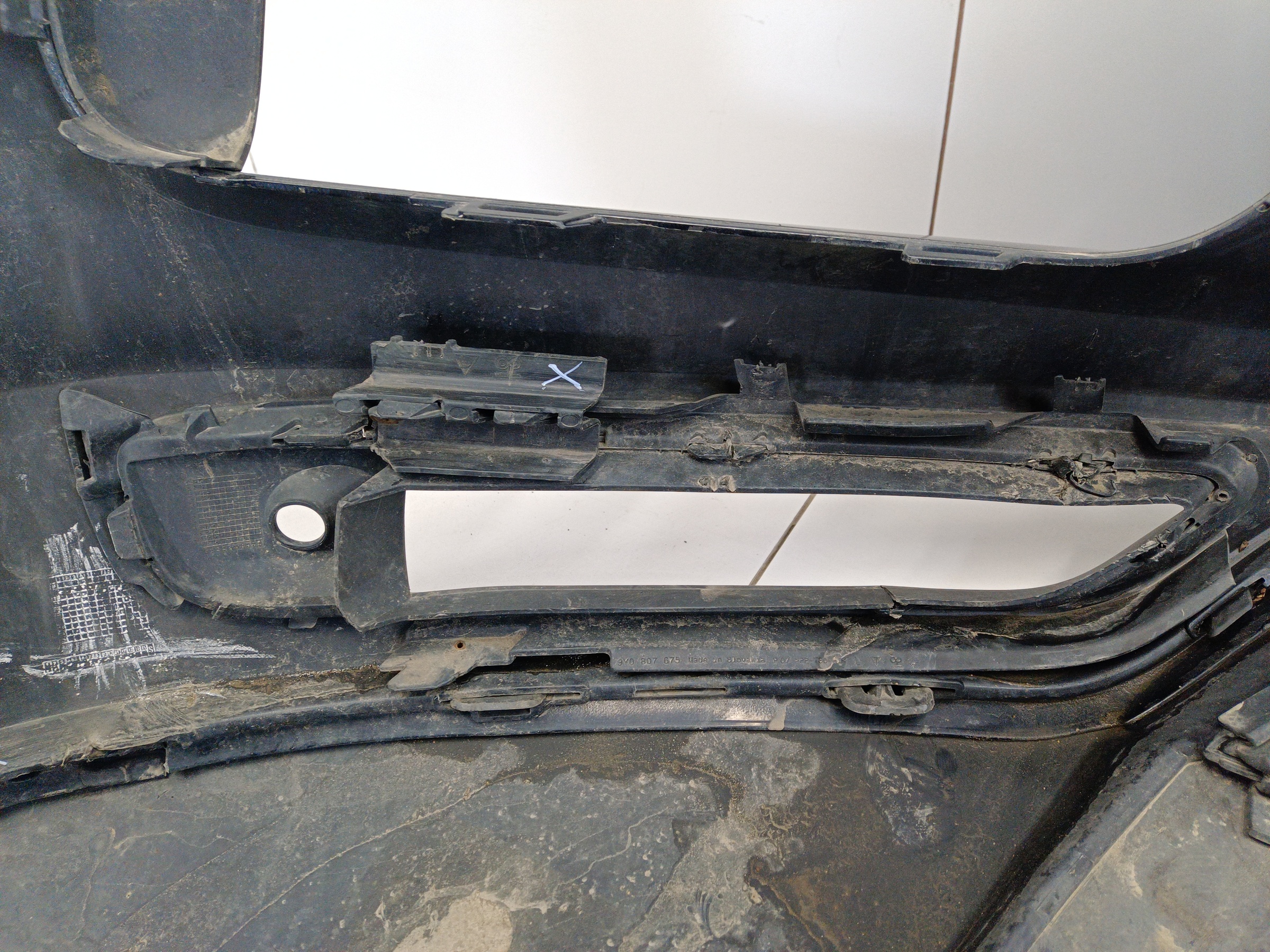 Бампер передний Porsche Cayenne 3