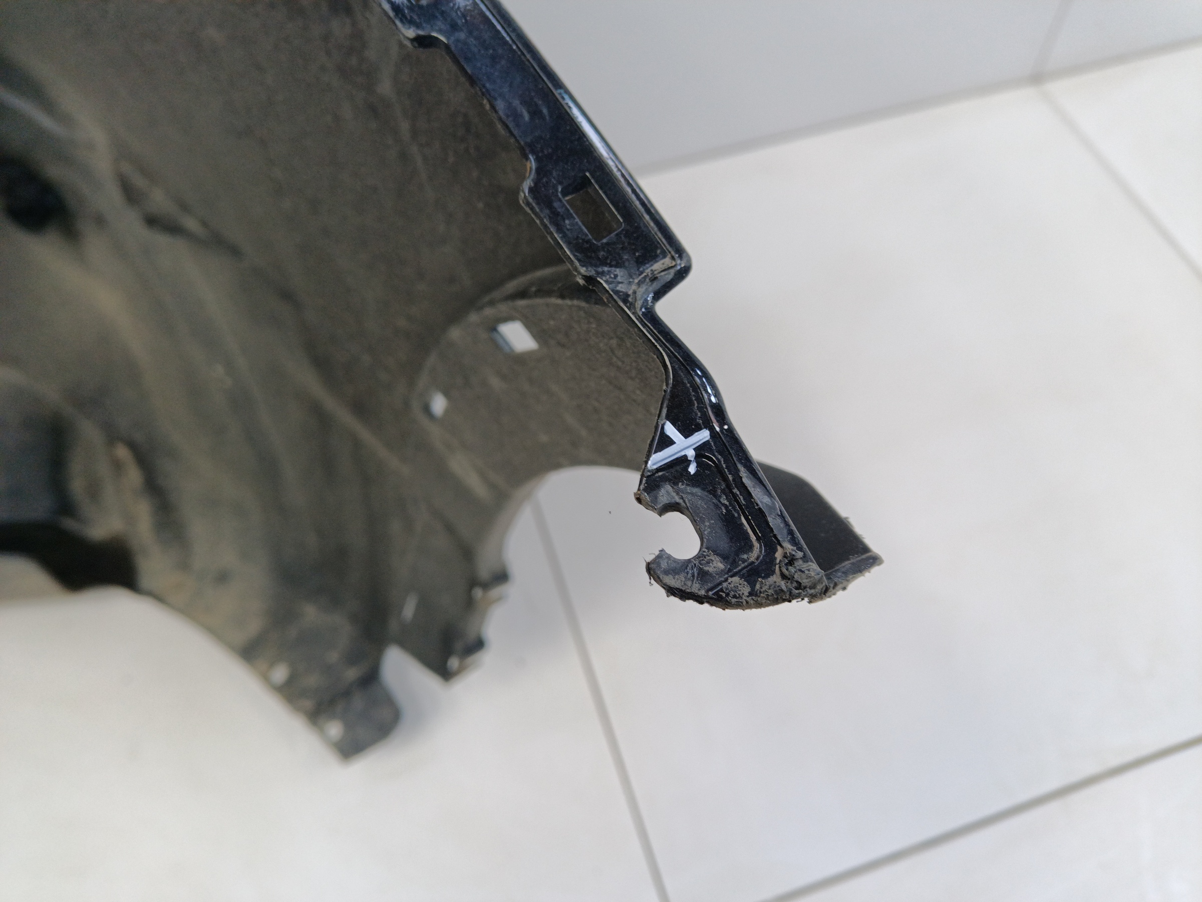 Бампер задний Nissan Qashqai 2 Restail