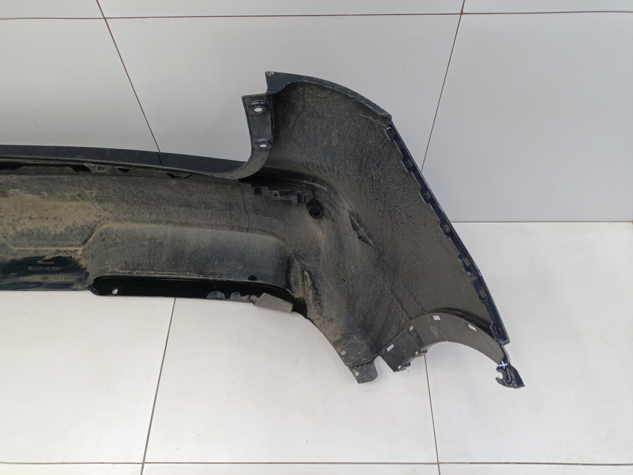 Бампер задний Nissan Qashqai 2 Restail